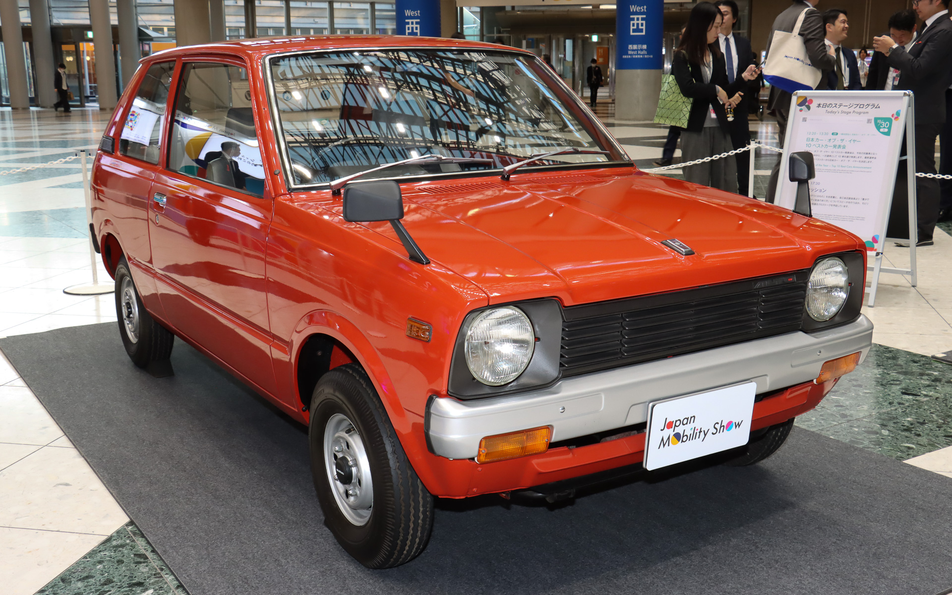 鈴木俊宏氏の愛車だった初代「アルト」