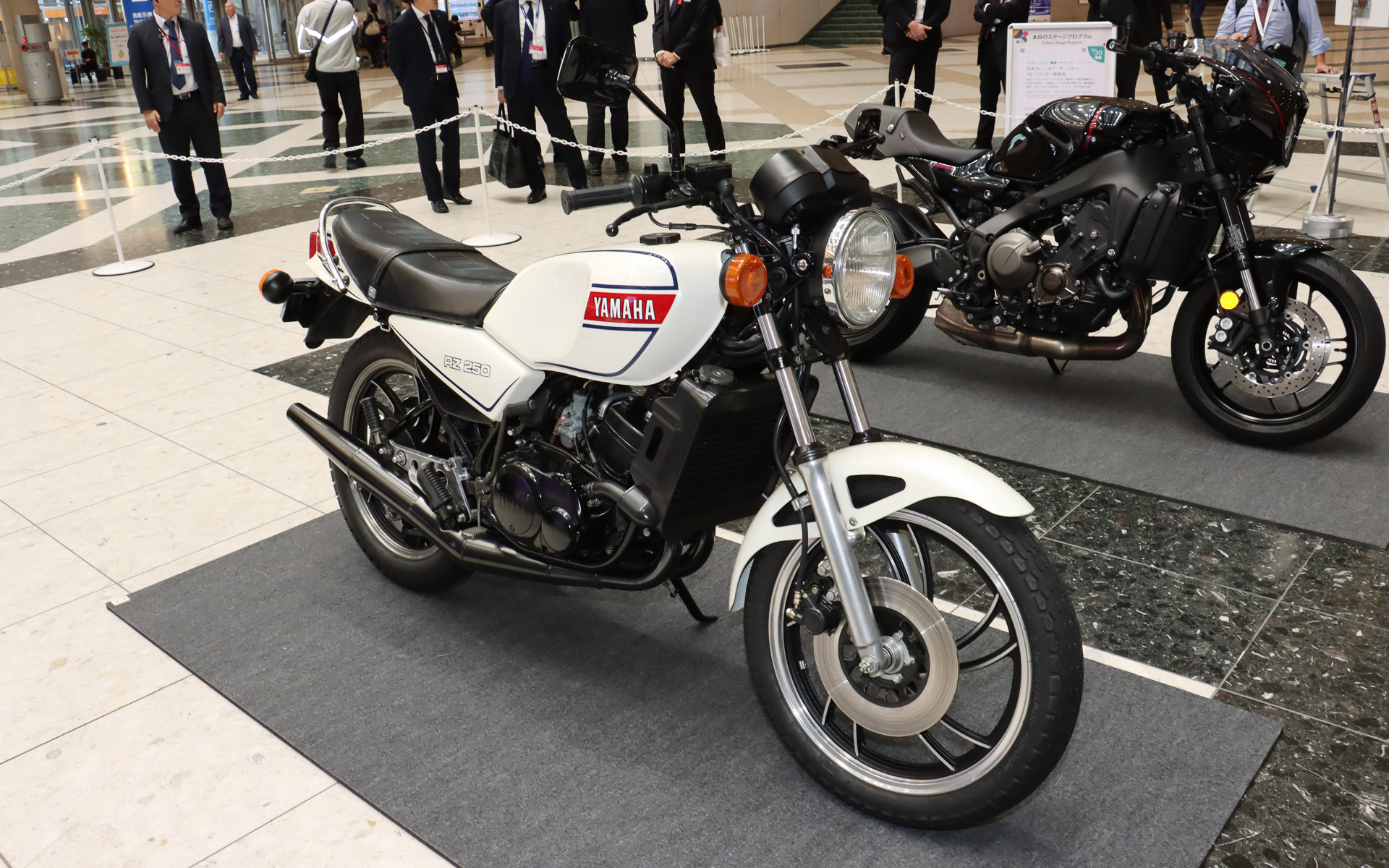 設楽元文氏の元愛車「RZ250」
