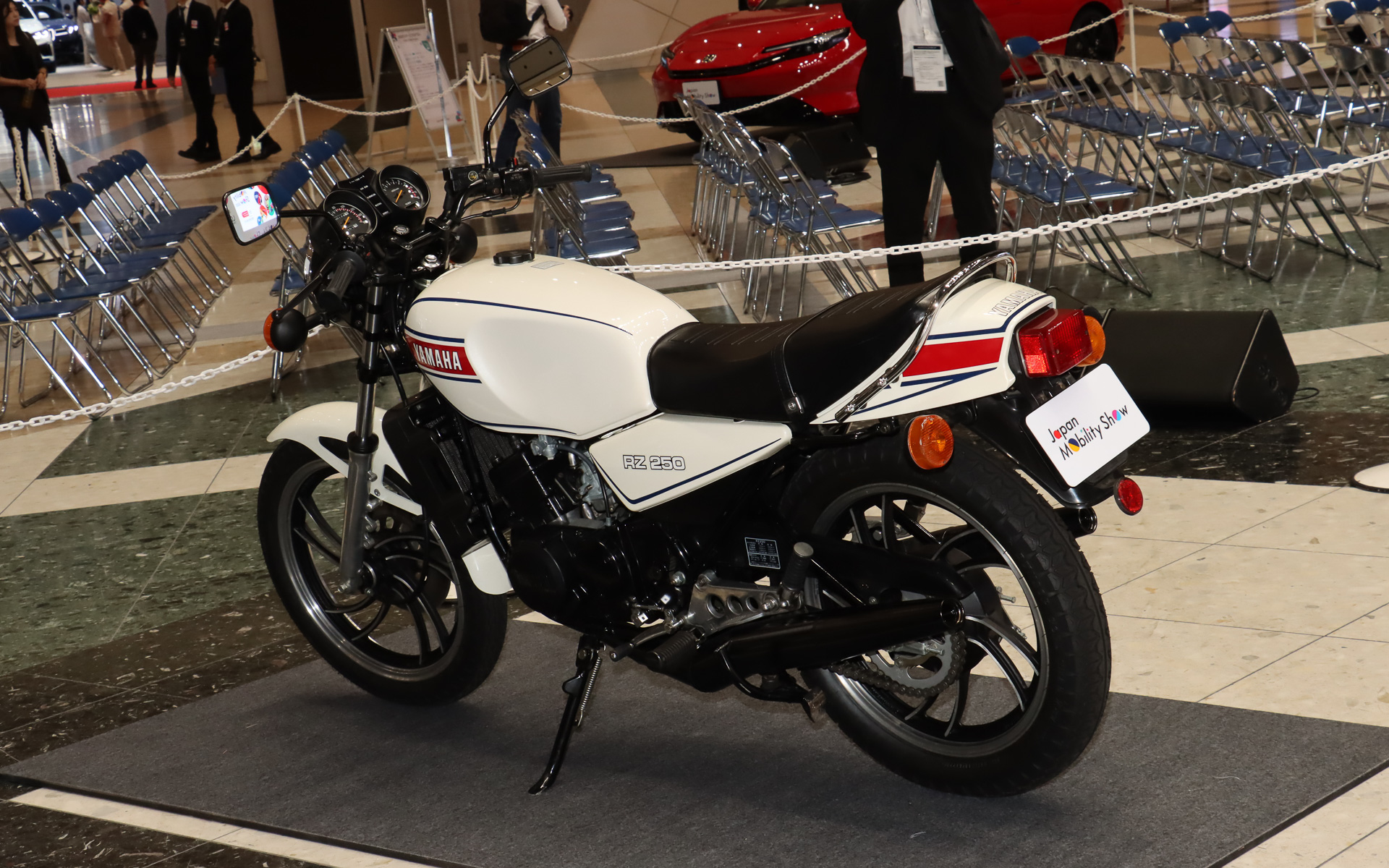 設楽元文氏の元愛車「RZ250」