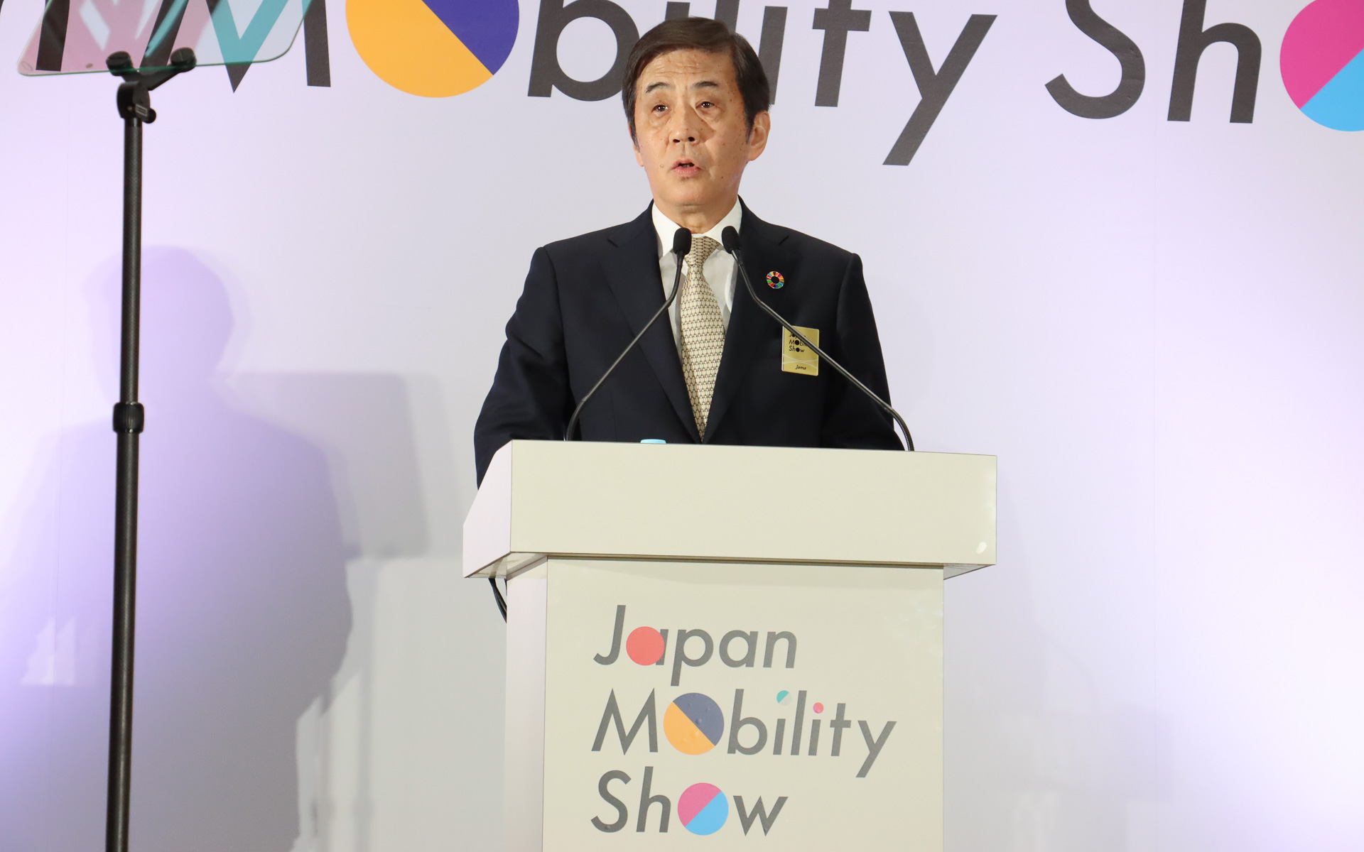 片山正則氏（日本自動車工業会 会長／いすゞ自動車株式会社 代表取締役会長 CEO）