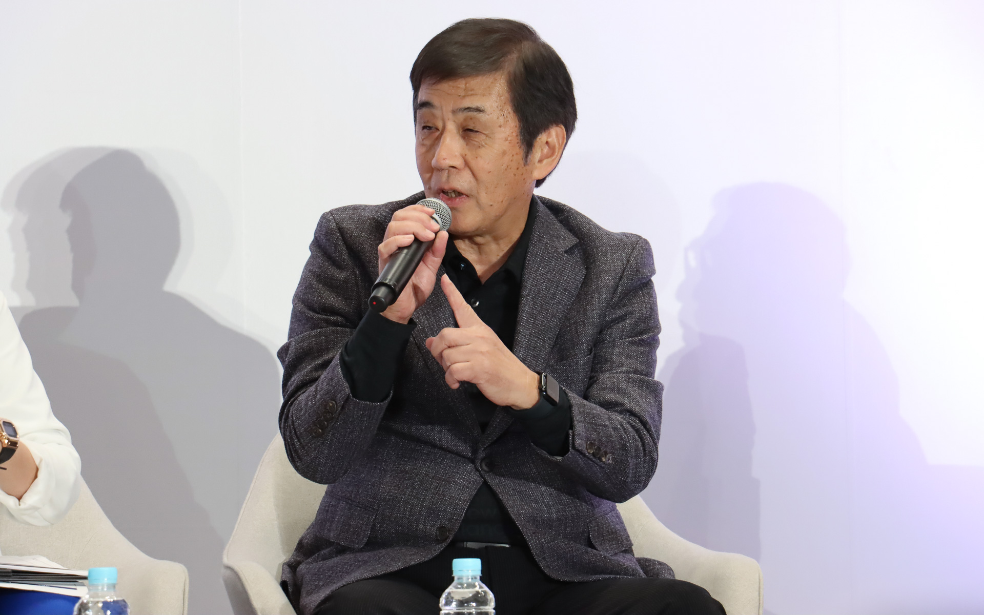 「夢はリタイア後に孫といっしょに日本1周」と語る自工会 片山会長