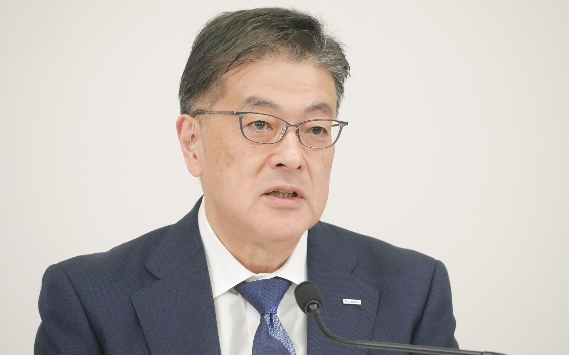 パナソニックホールディングス 代表取締役 社長執行役員 グループCEOの楠見雄規氏