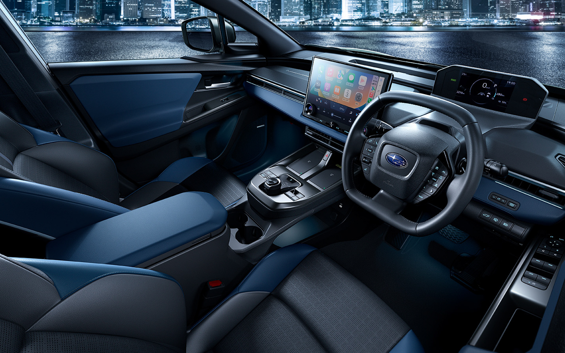 搭乗者全員が快適に過ごせる開放的で使い勝手のよい室内