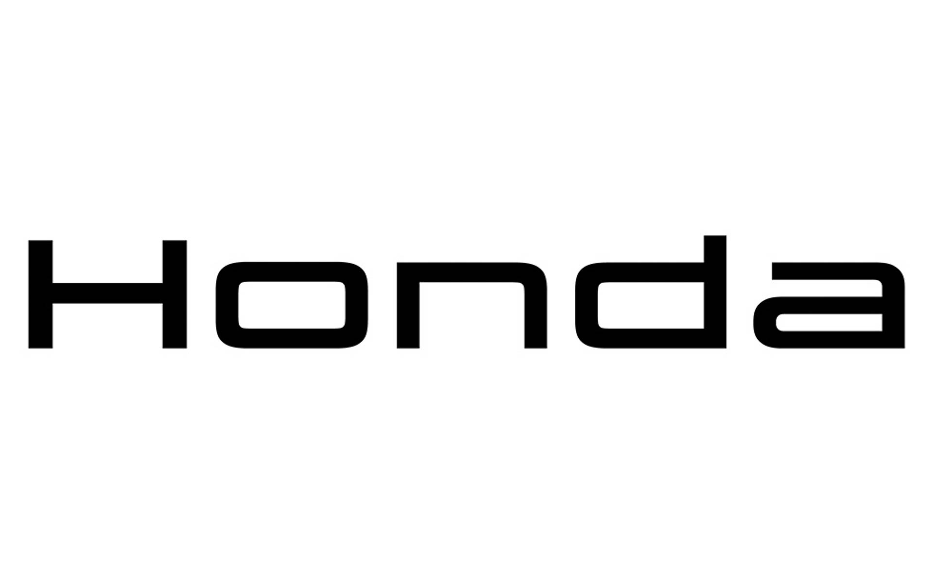 専用フォントの「Honda」ロゴを電動製品のプロダクトマーク・エンブレムに採用