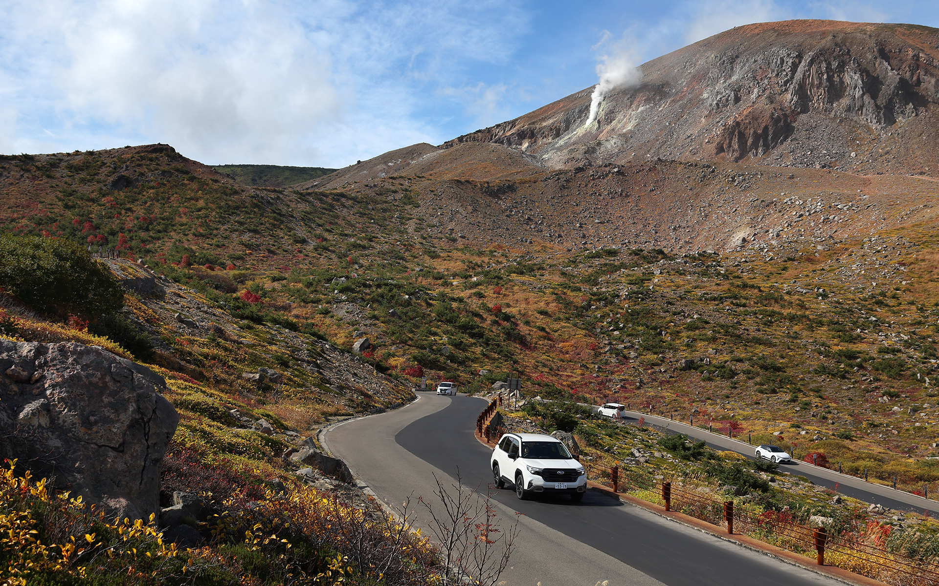 いつもの見慣れた場所に行くときも、いつもと違う景色の中を走ってきたというだけで、楽しいドライブになる
