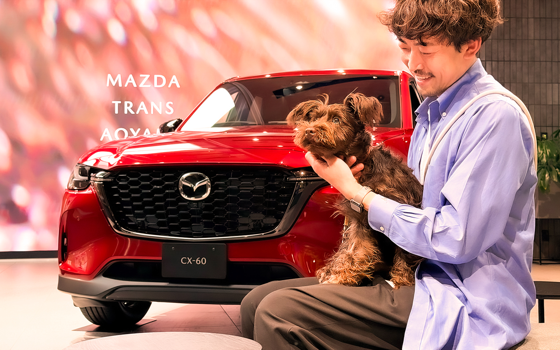 マツダが期間限定で、愛犬と一緒に楽しめる「ドッグカフェ」を開催する