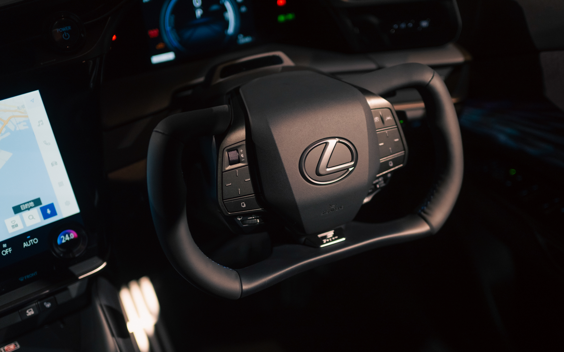 RZ550e“F SPORT”のステアリング