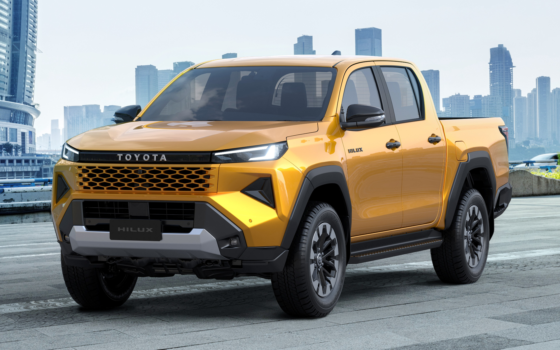 新型「ハイラックス」（日本仕様、プロトタイプ）外観イメージ