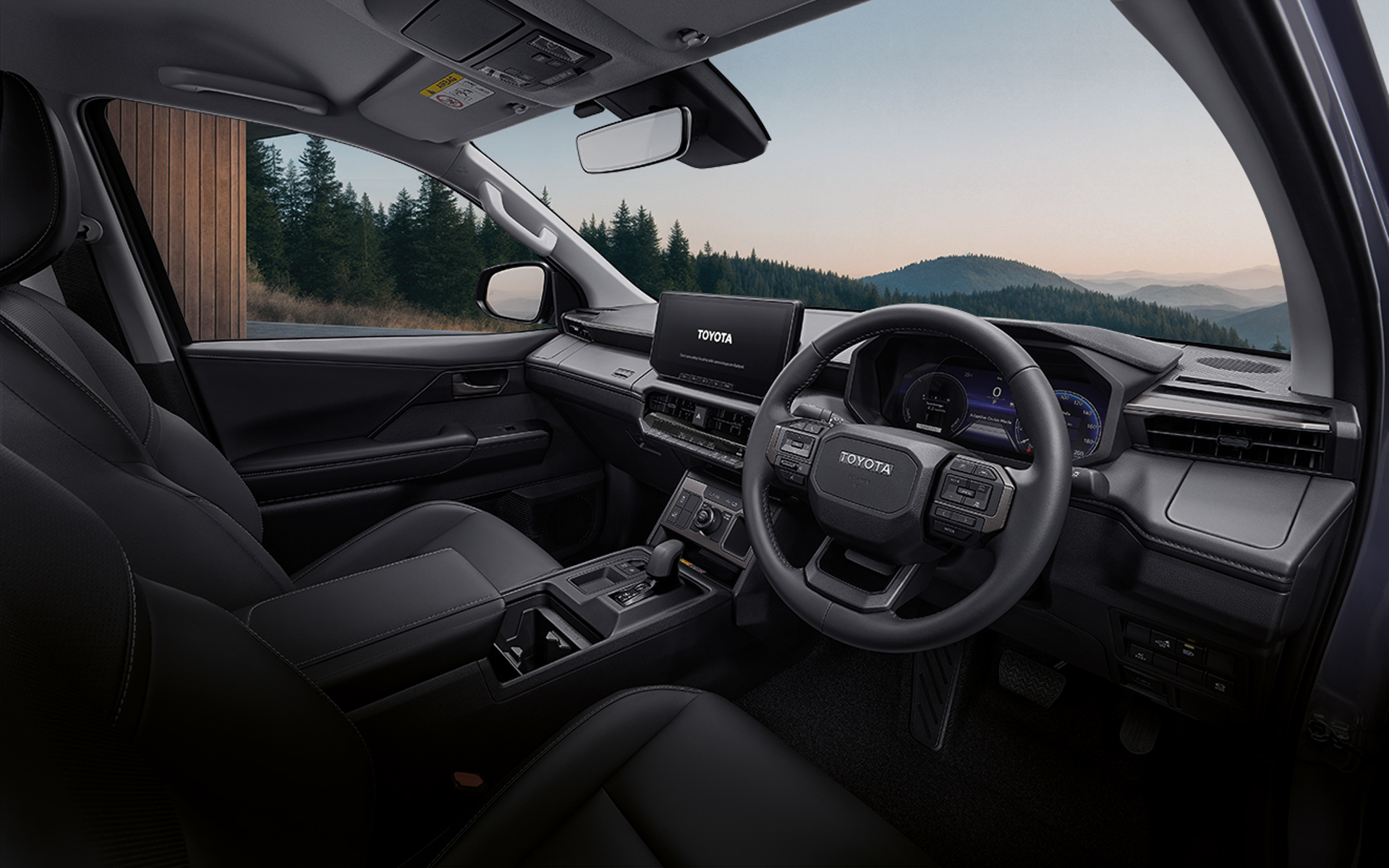 新型「ハイラックス」（BEVモデル、プロトタイプ）内装イメージ