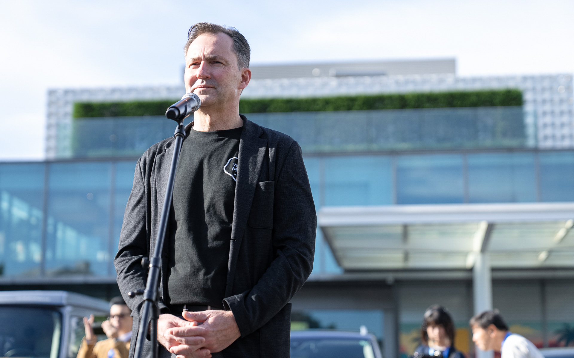 「VW Weekend Meetup」にサプライズで登場した独フォルクスワーゲン乗用車ブランドのトーマス・シェーファーCEOに、日本市場の動向などについて聞いた