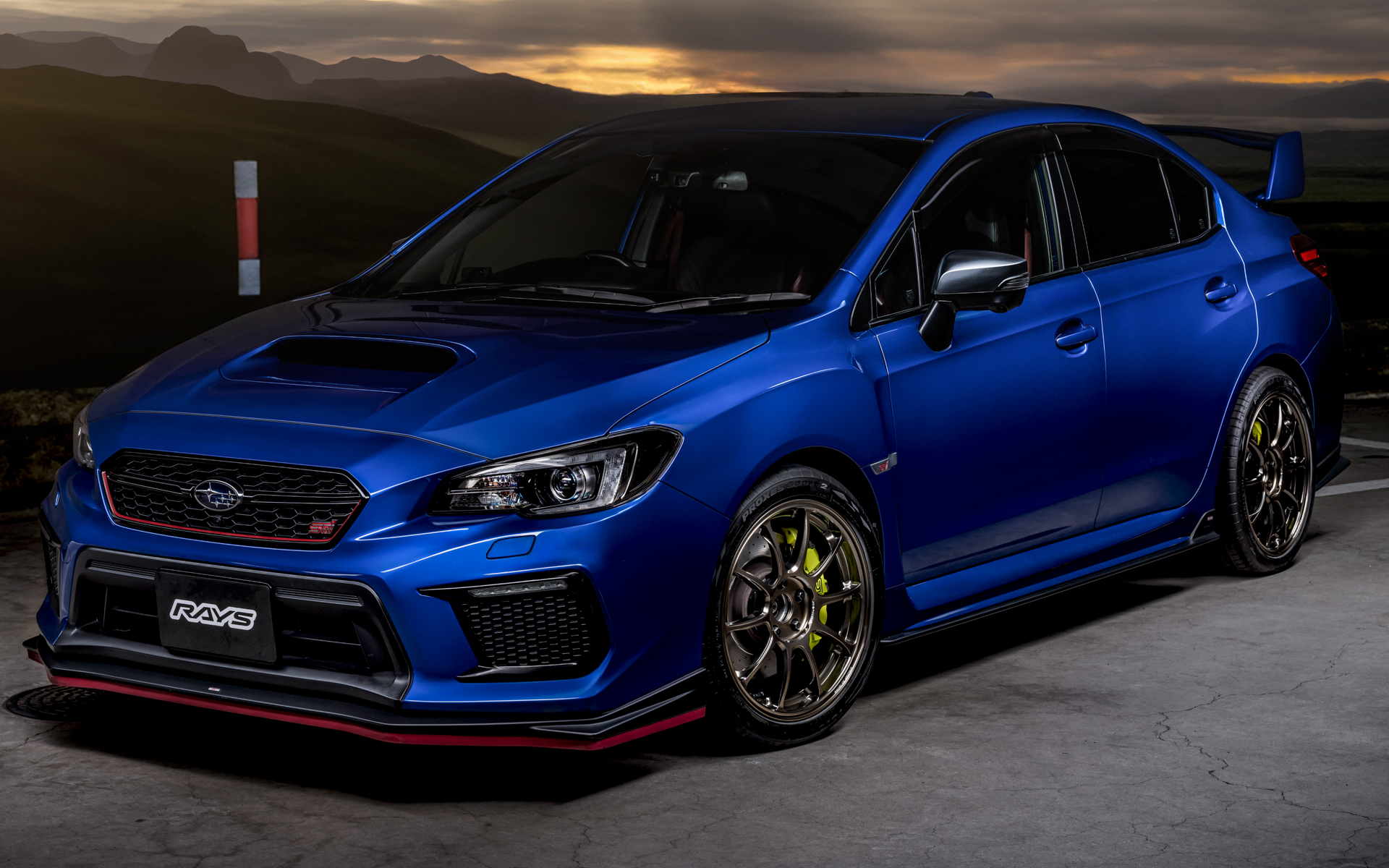 スバル「WRX」装着イメージ