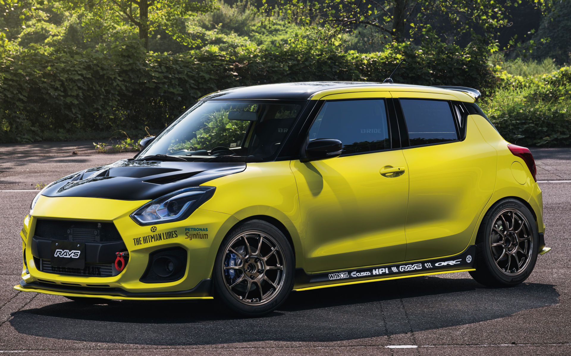 スズキ「スイフトスポーツ」装着イメージ