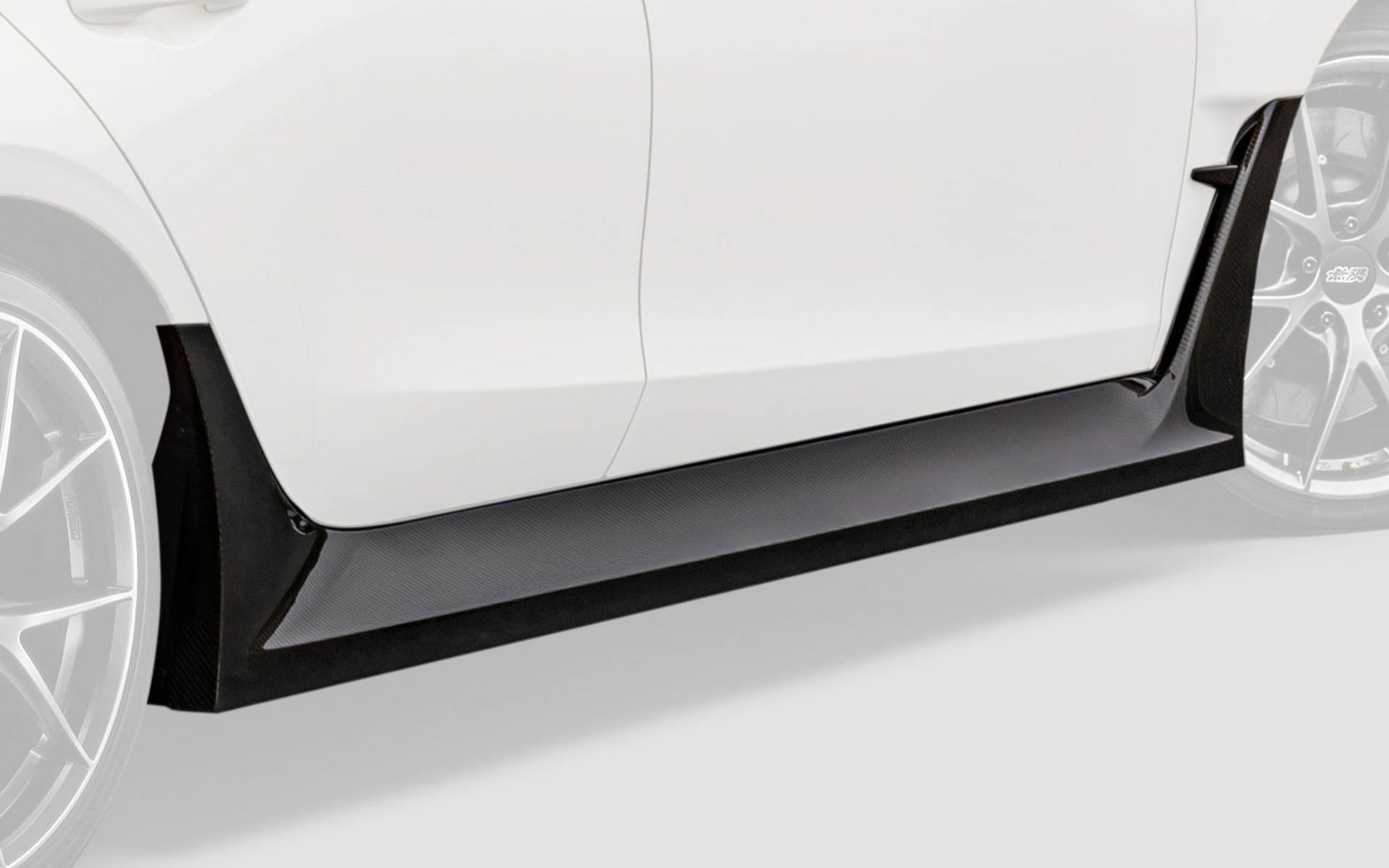 カーボンサイドスポイラー（165万円）。2026年2月下旬発売予定