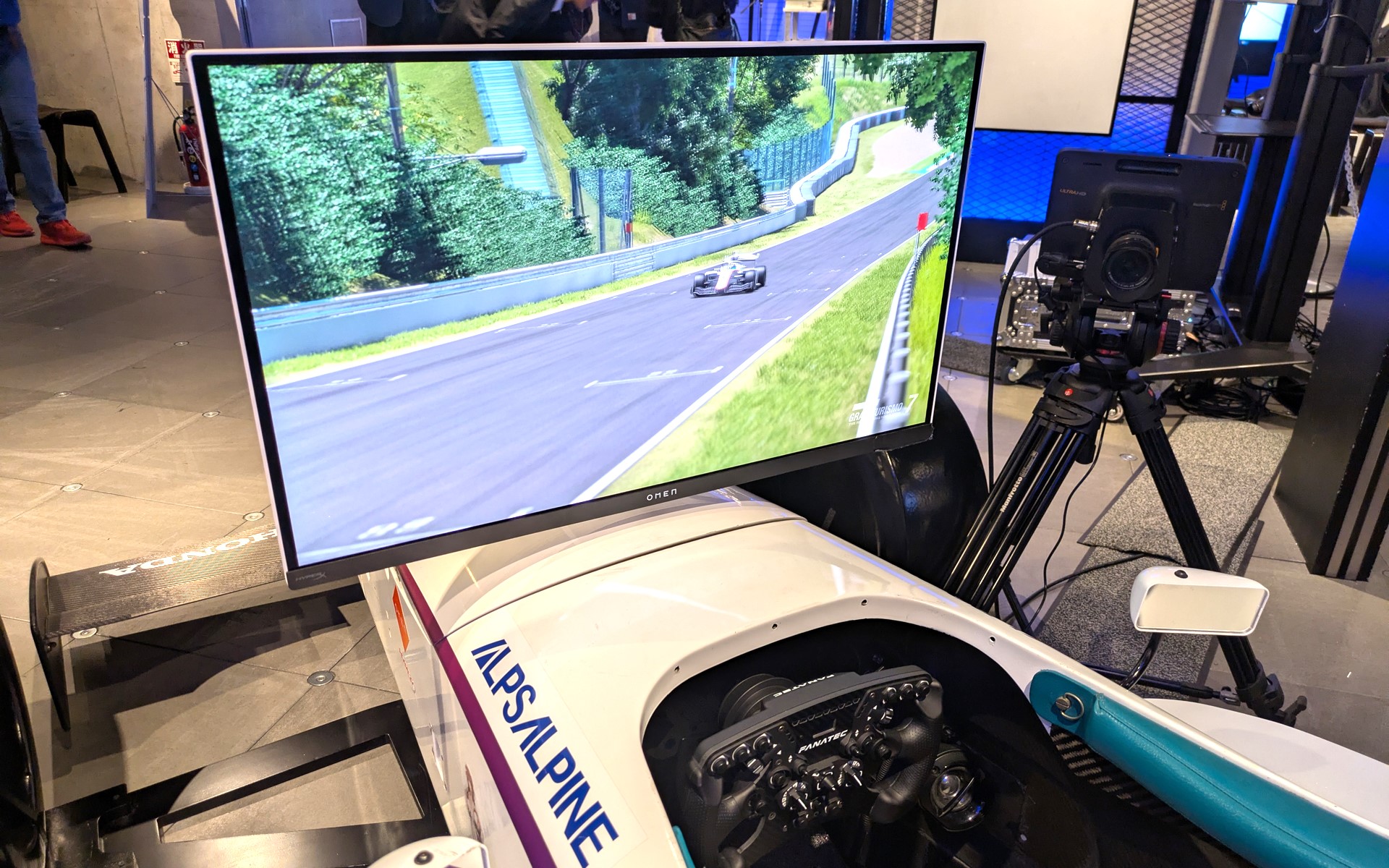 搭載していたのはプレイステーション5「グランツーリスモ7」