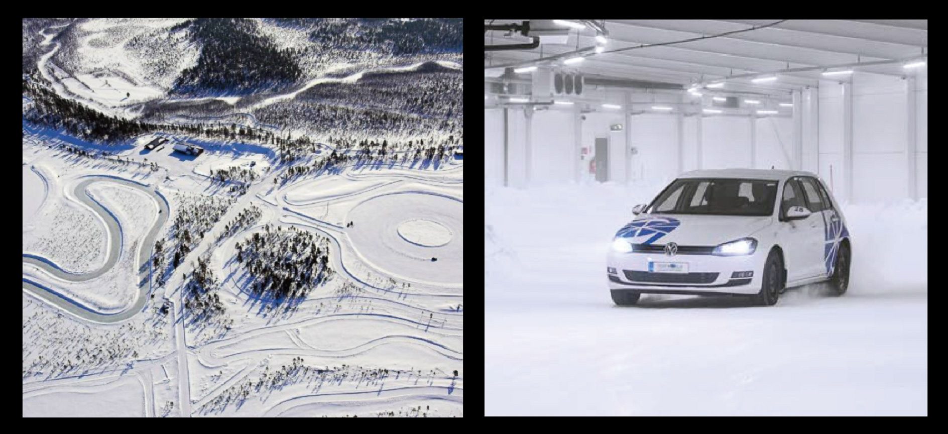 テストコース「TEST WORLD」で冬用タイヤを開発