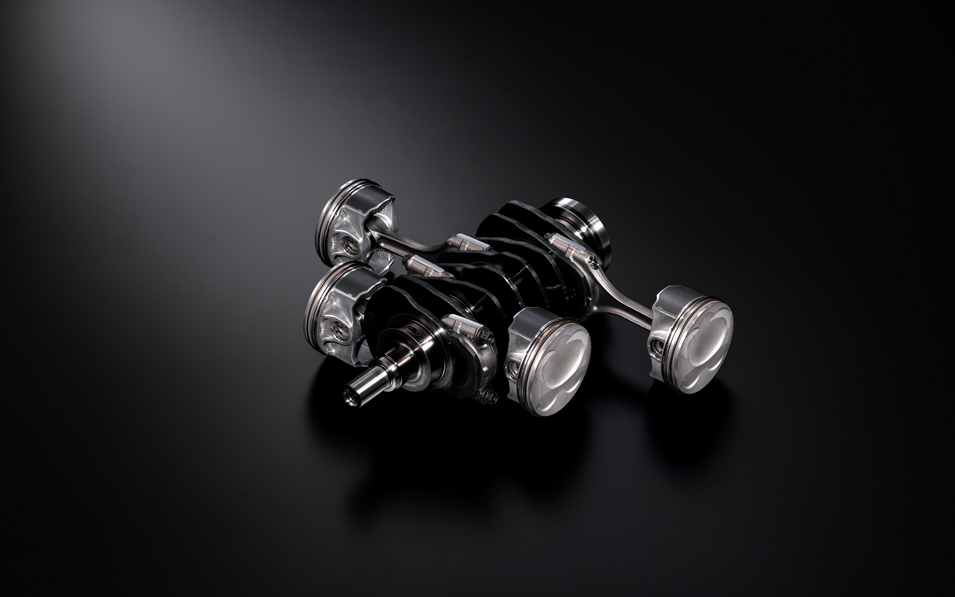 バランスドエンジン（ピストン&コンロッド、クランクシャフト）