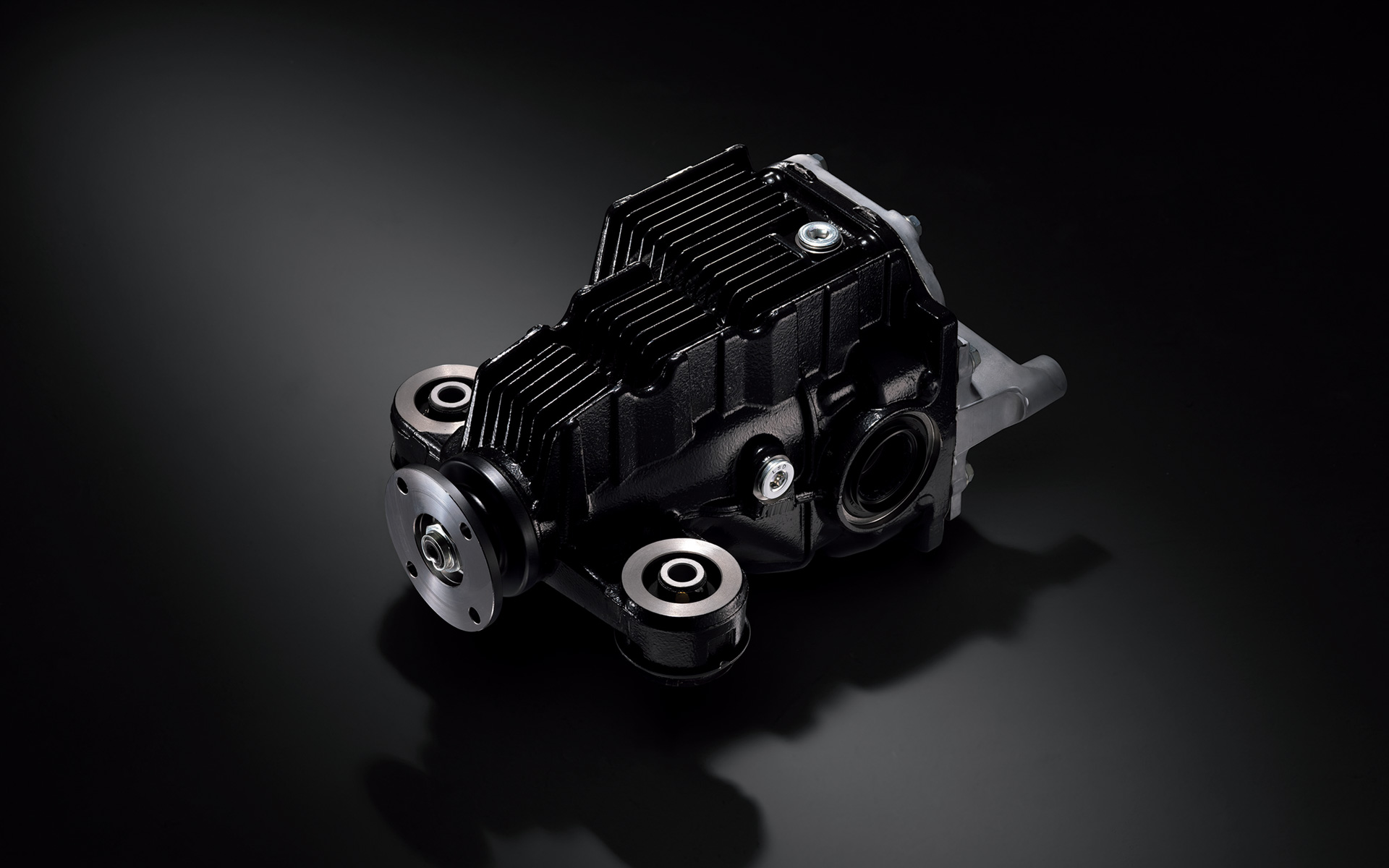 冷却フィン付リアデファレンシャルケース