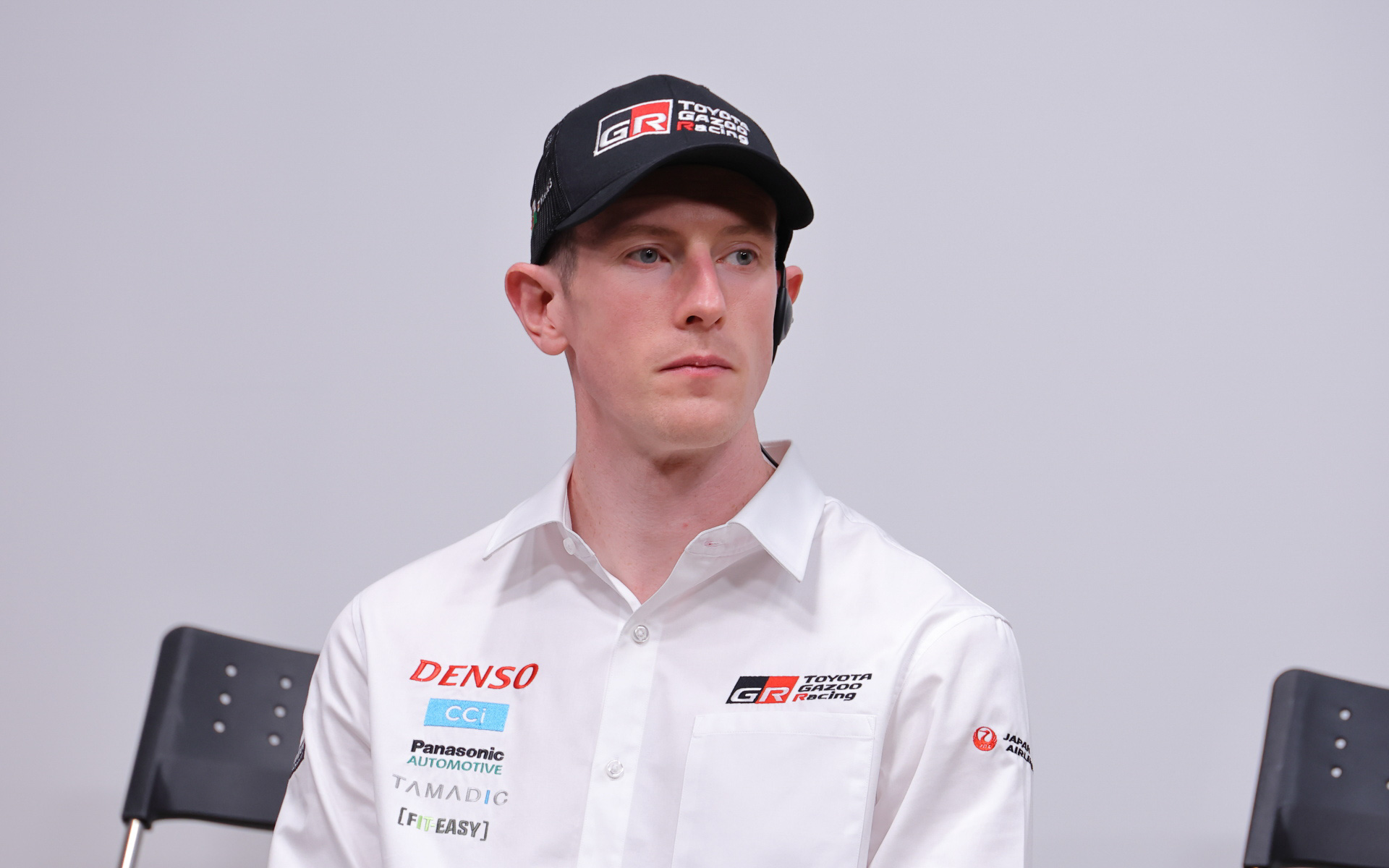 ドライバーのエルフィン・エバンス選手