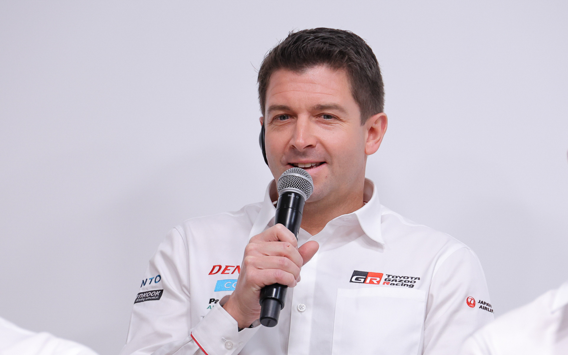 コ・ドライバーのスコット・マーティン選手