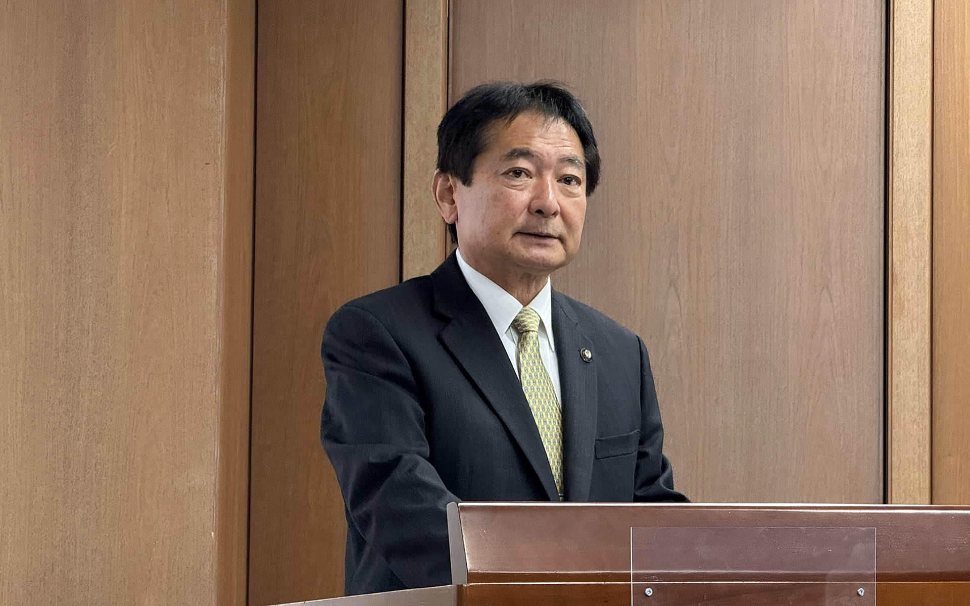 福岡県久留米市長の原口新五氏