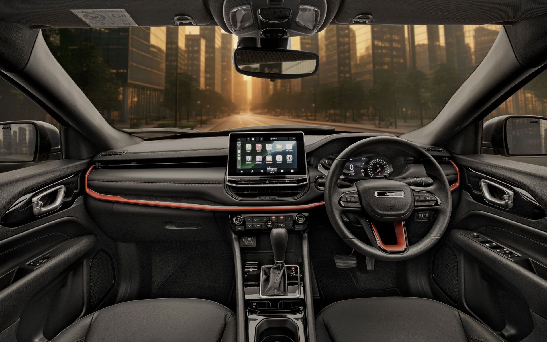 コンパス トレイル エディションのインテリアイメージ