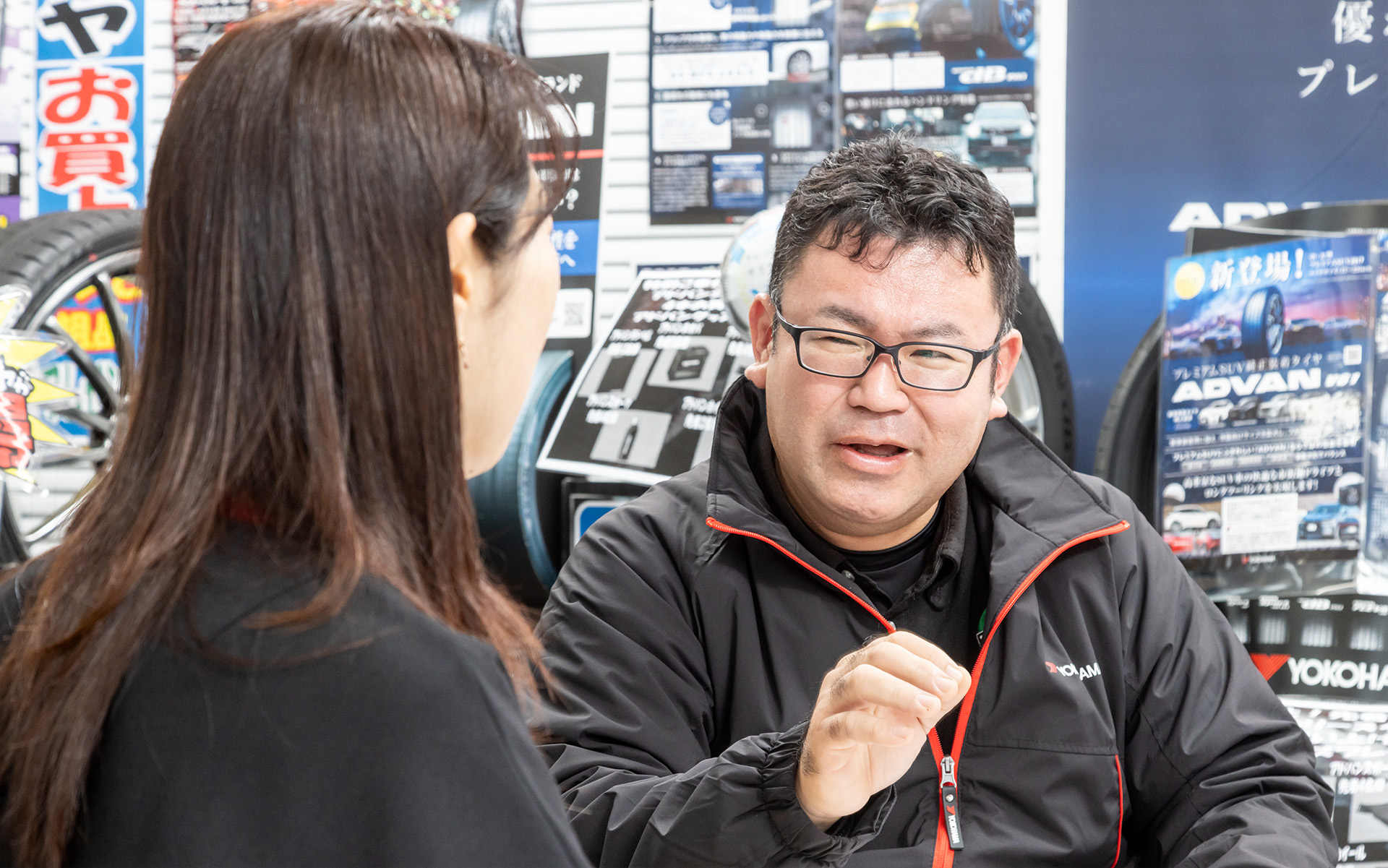 お話をうかがったタイヤガーデン浜松有玉 嶋利一郎 店長