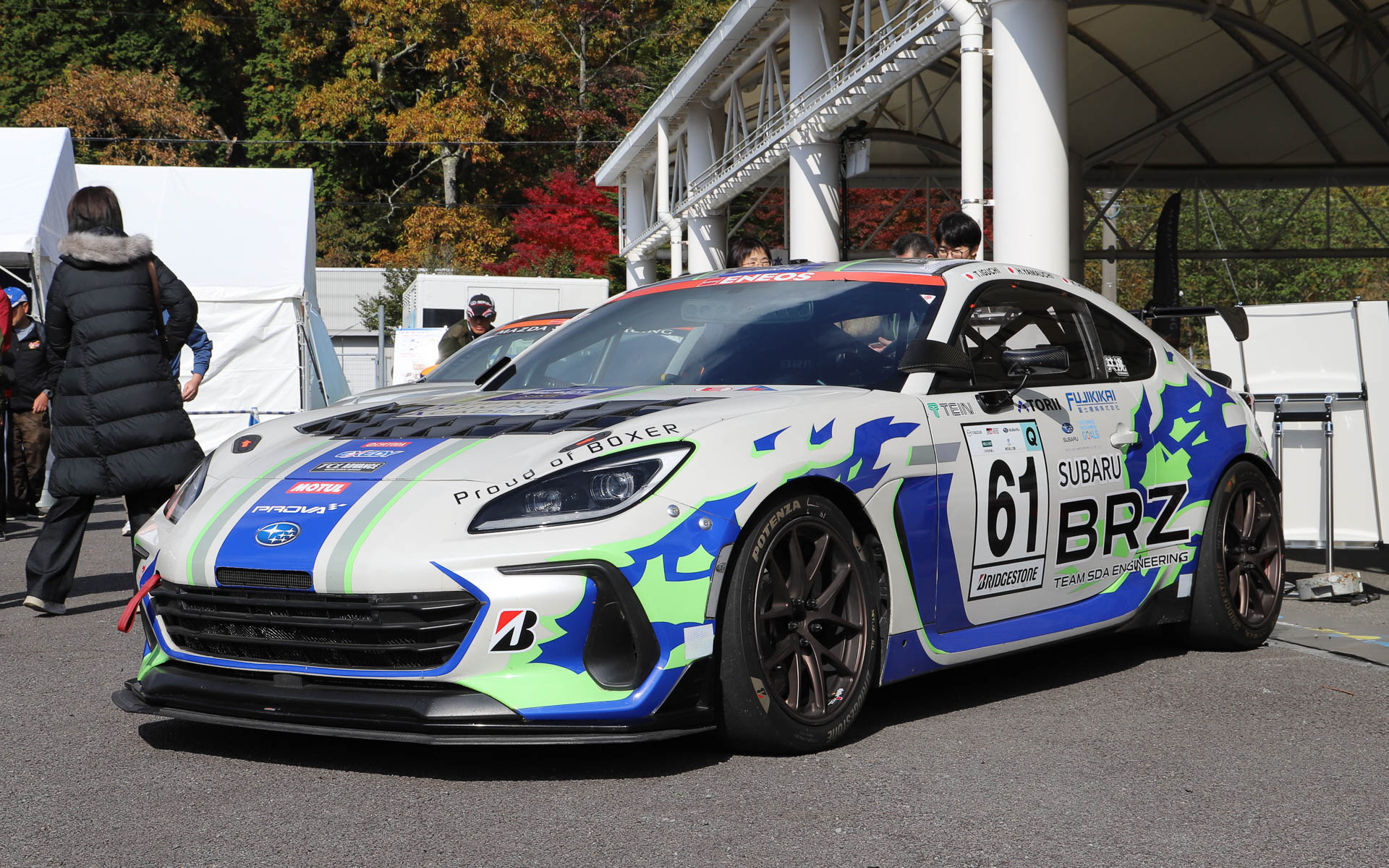 共創コーナーに「BRZ CNF Concept」も展示