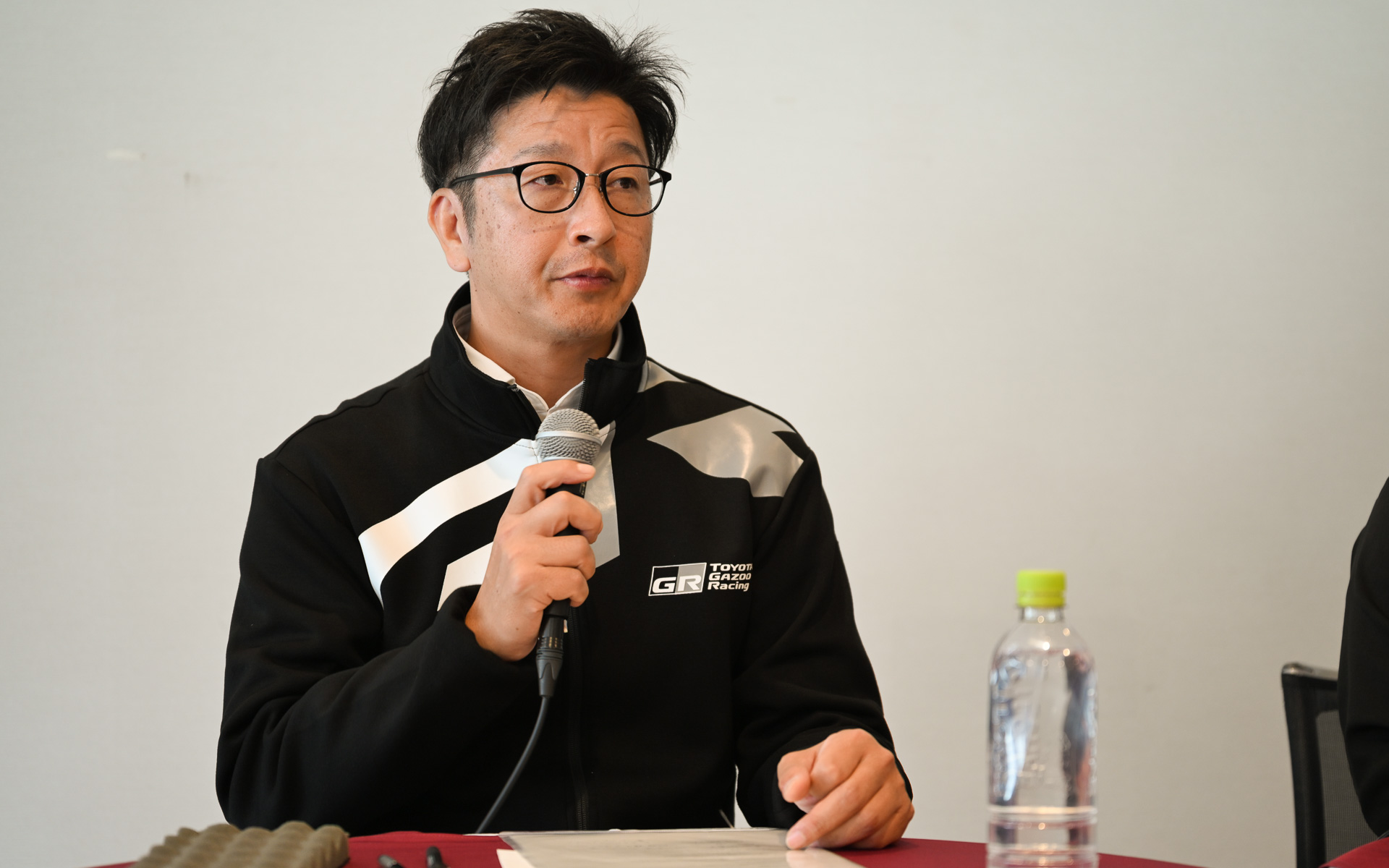 トヨタ自動車株式会社 GRモータースポーツ事業部 GT事業室長 GAZOO Racing Company 担当部長 江口直登氏。レジェンドドライバーに注目したいと語る