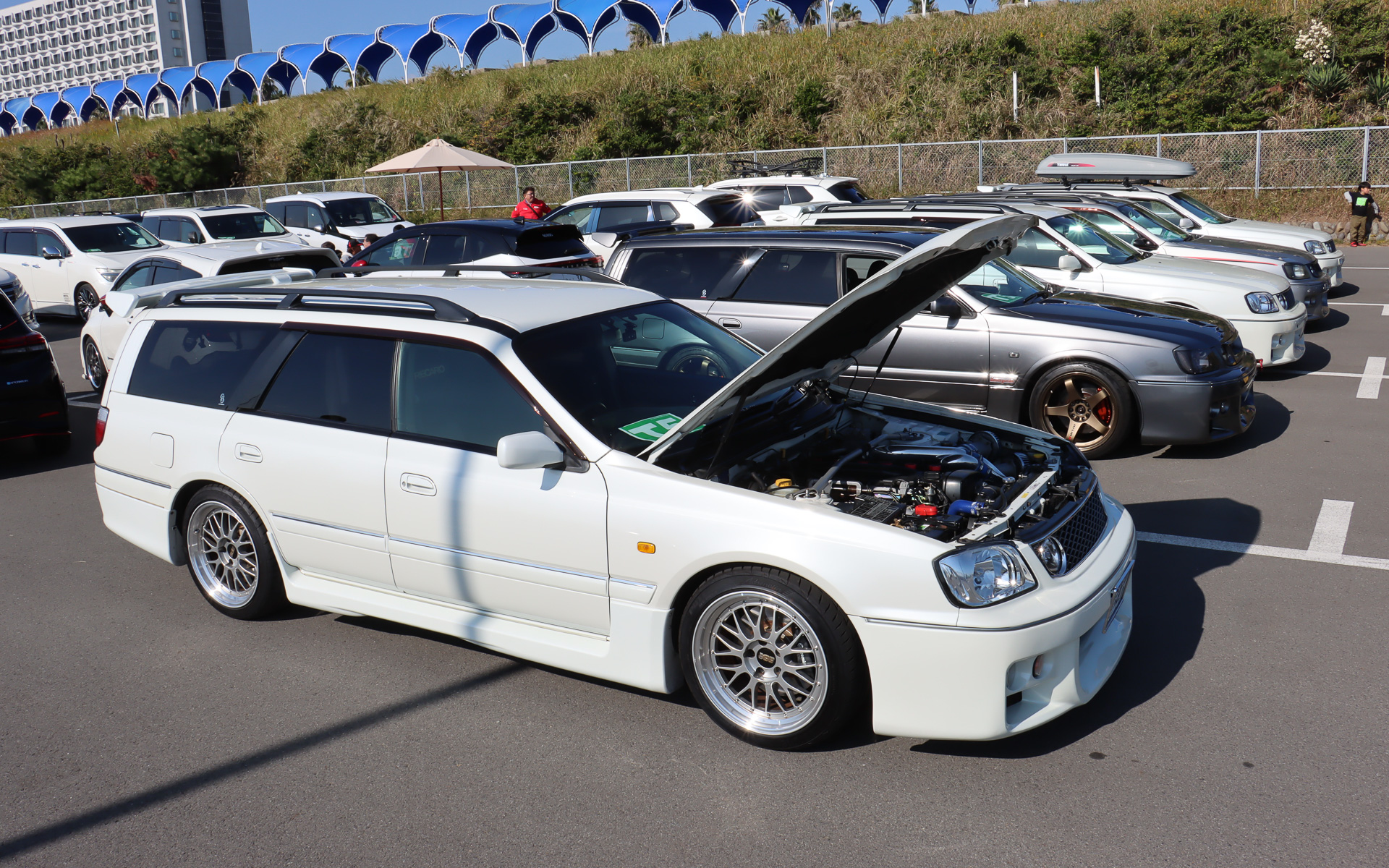 好評を受け、オーナーズクラブなどが1枠5台まで集まって駐車できる「チームパーキングエリア」を今年度も設定。近年では家族で複数のNMC車を所有しているケースも出てきて、ファミリーユースのニーズも出てきているという