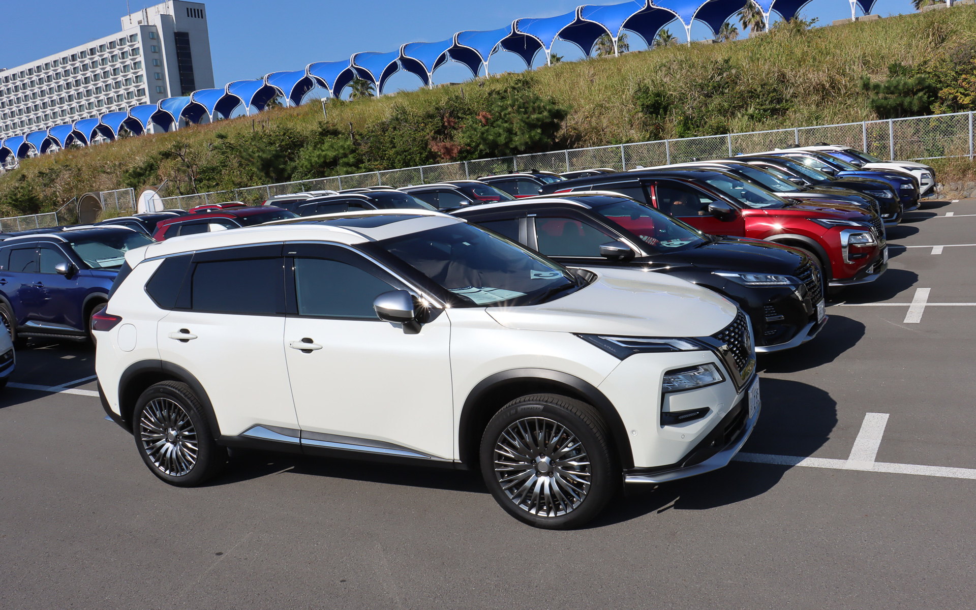 オーナーごとのこだわりでカスタマイズされたNMC車がジャンル別に並び、ちょっとした変更点も見比べることで分かりやすくなっている