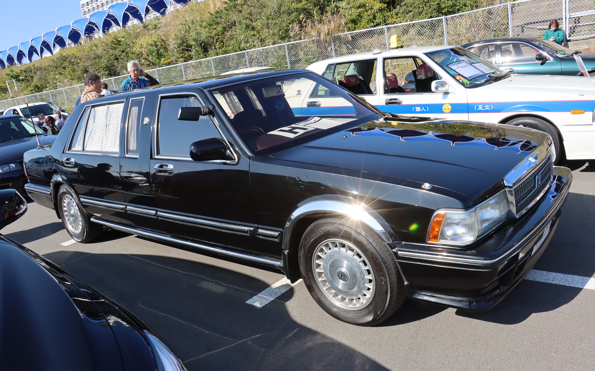 オーナーごとのこだわりでカスタマイズされたNMC車がジャンル別に並び、ちょっとした変更点も見比べることで分かりやすくなっている