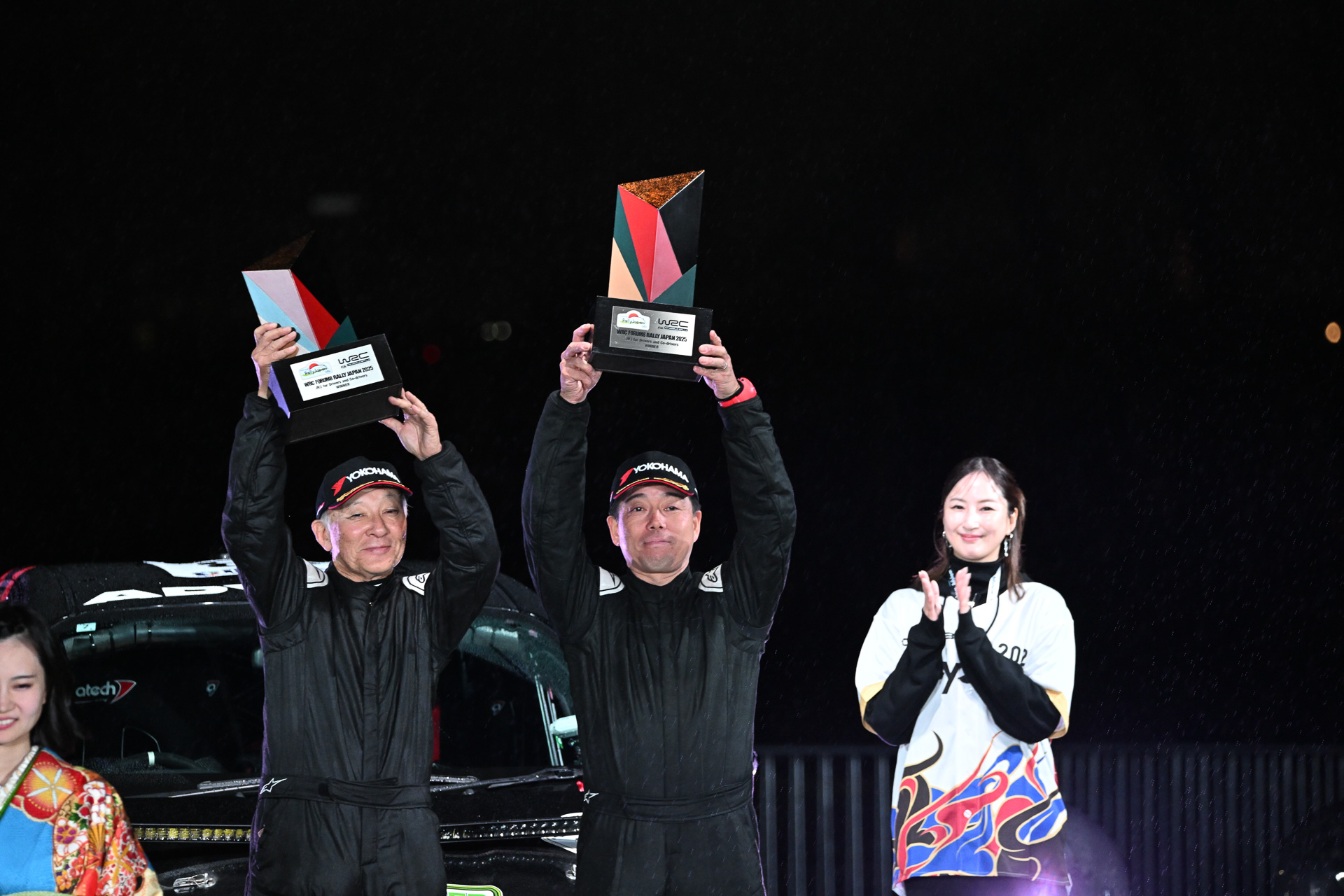 トヨタ・ヤリスCVT 43号車の戦いは総合27位、クラス優勝で幕を閉じた。なお、2026年のラリージャパンは5月28日～31日のスケジュールで行なわれる