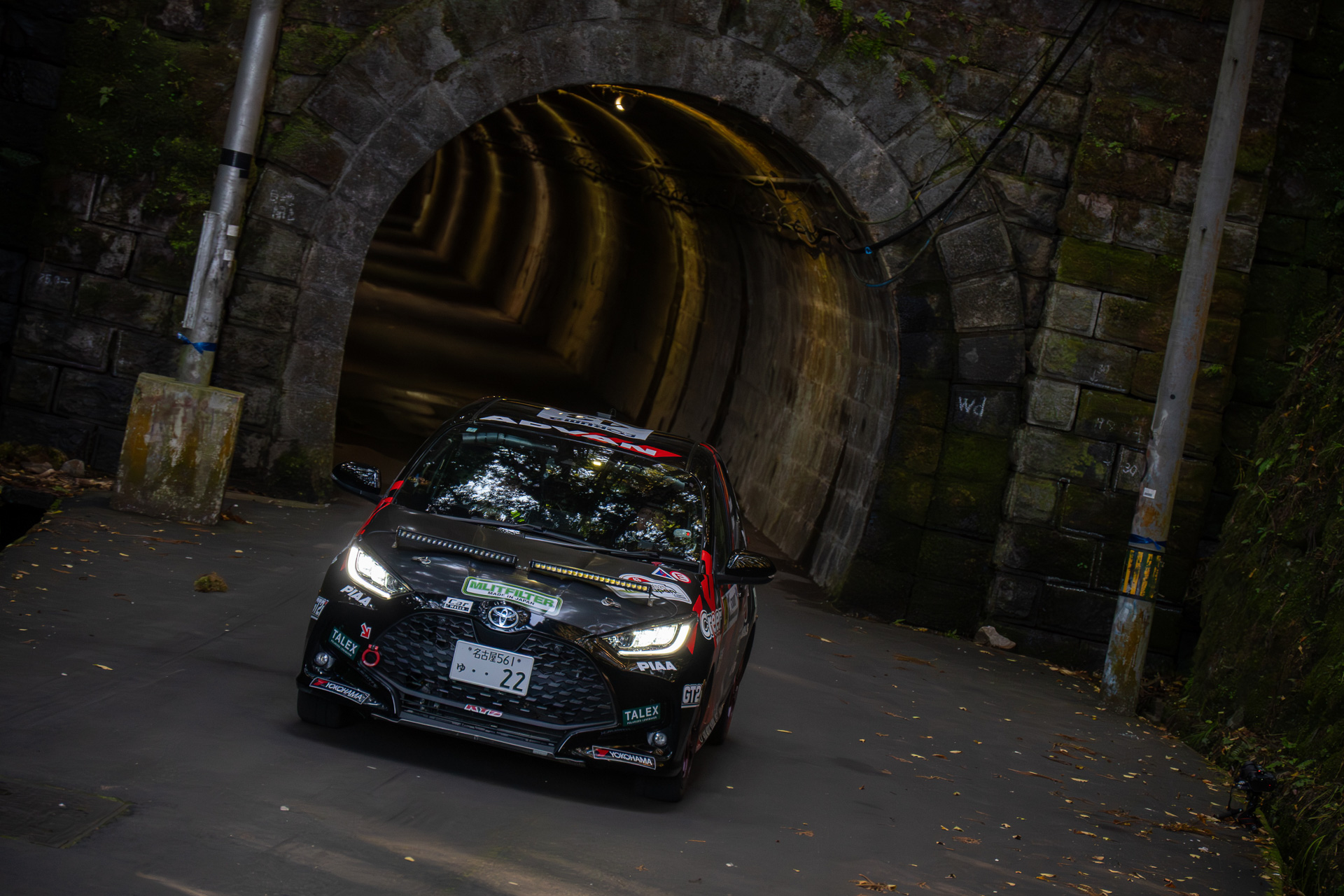 ラリージャパンのSSは全日本ラリーよりも長い距離が設定されている