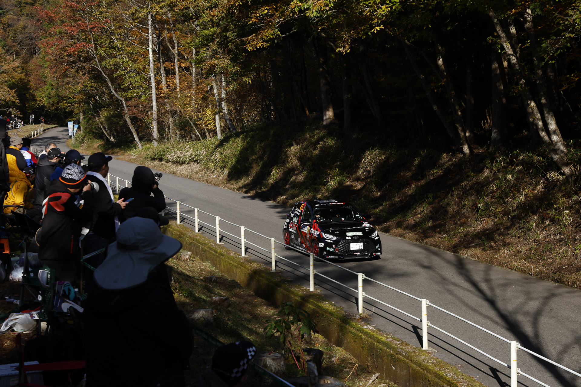 ラリージャパンのSSは全日本ラリーよりも長い距離が設定されている