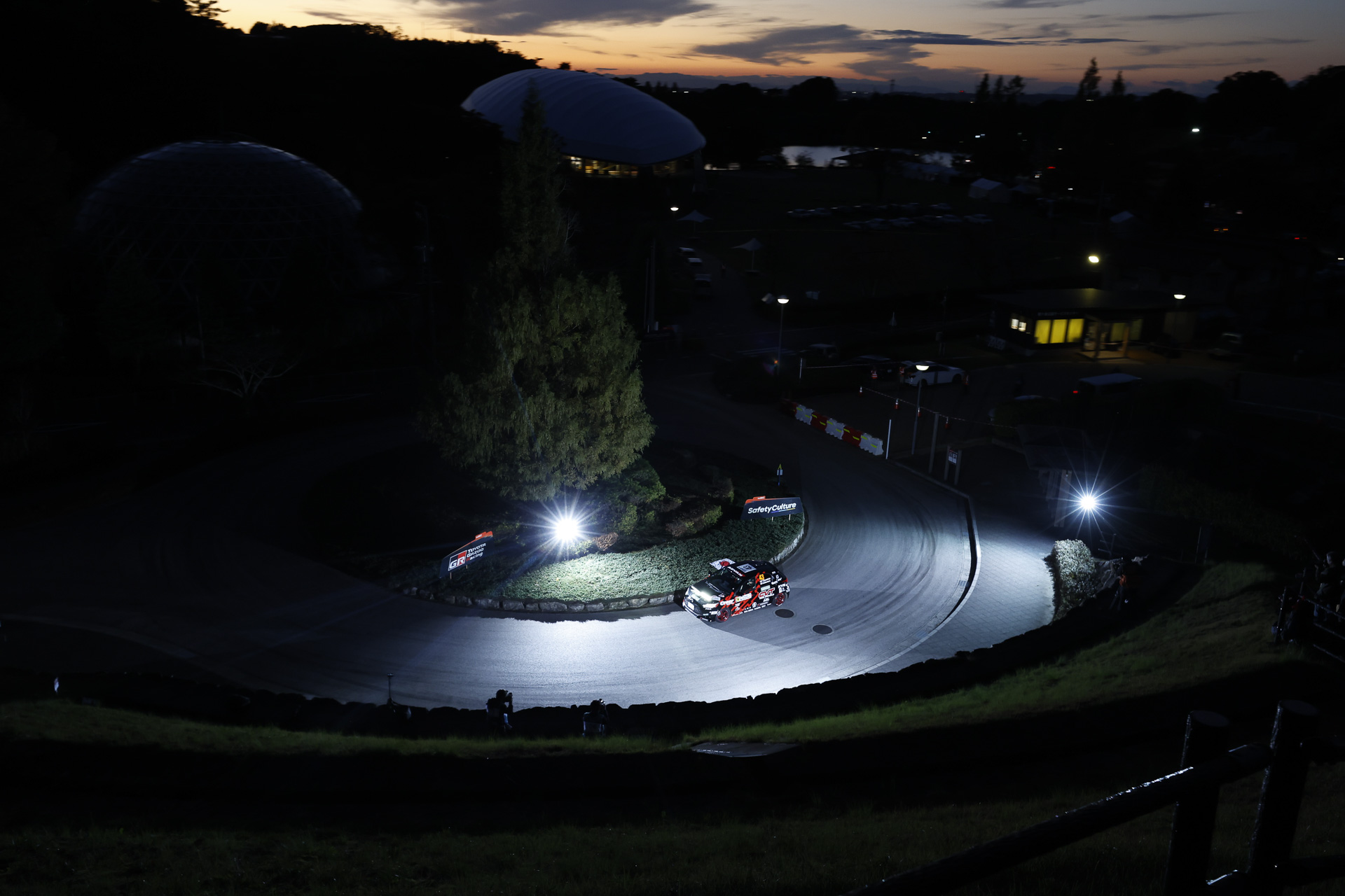 ラリージャパンのSSは全日本ラリーよりも長い距離が設定されている