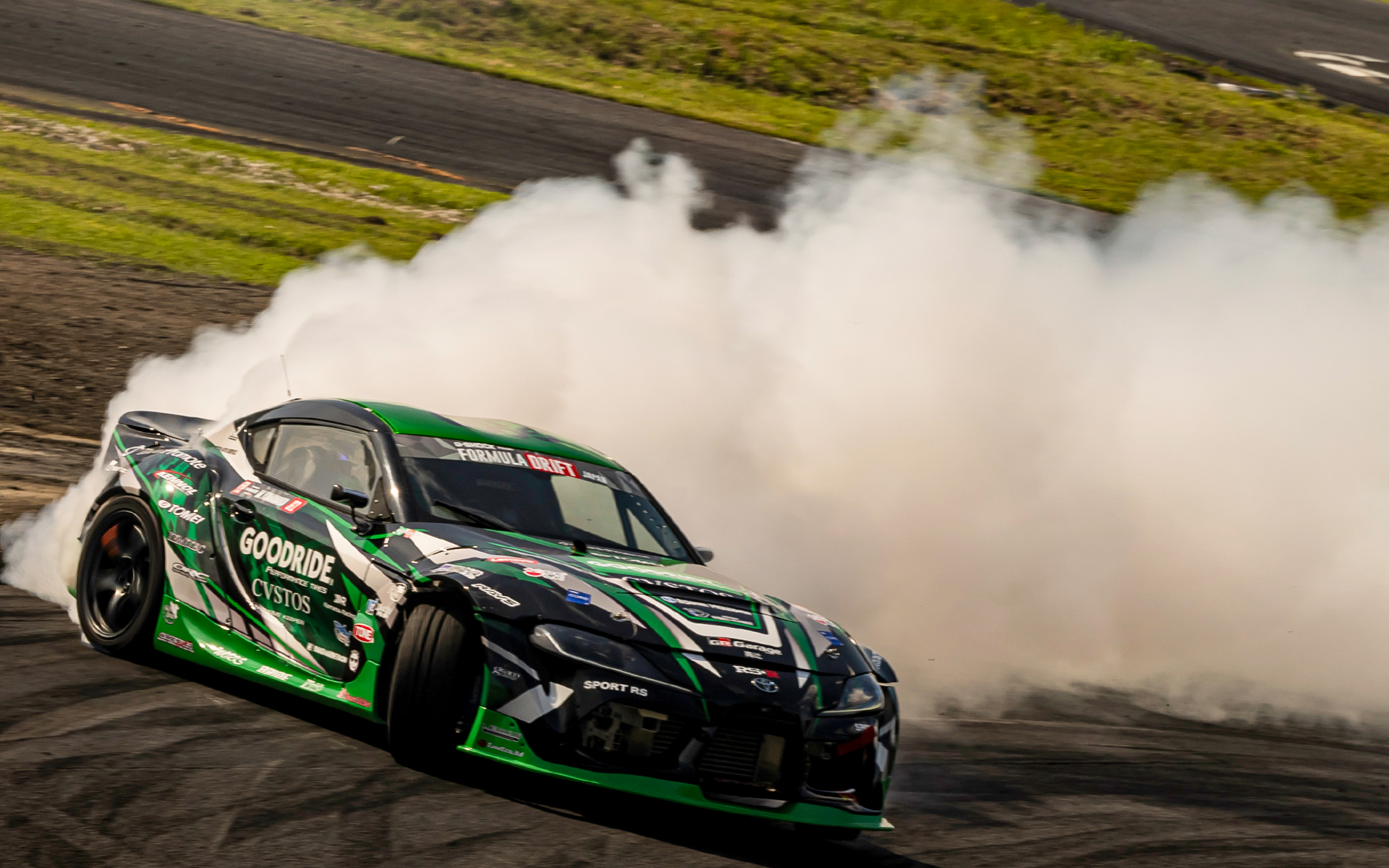 画像は2024年のものだが、2025年もFORMULA DRIFT JAPAN 2025にシリーズ参戦中