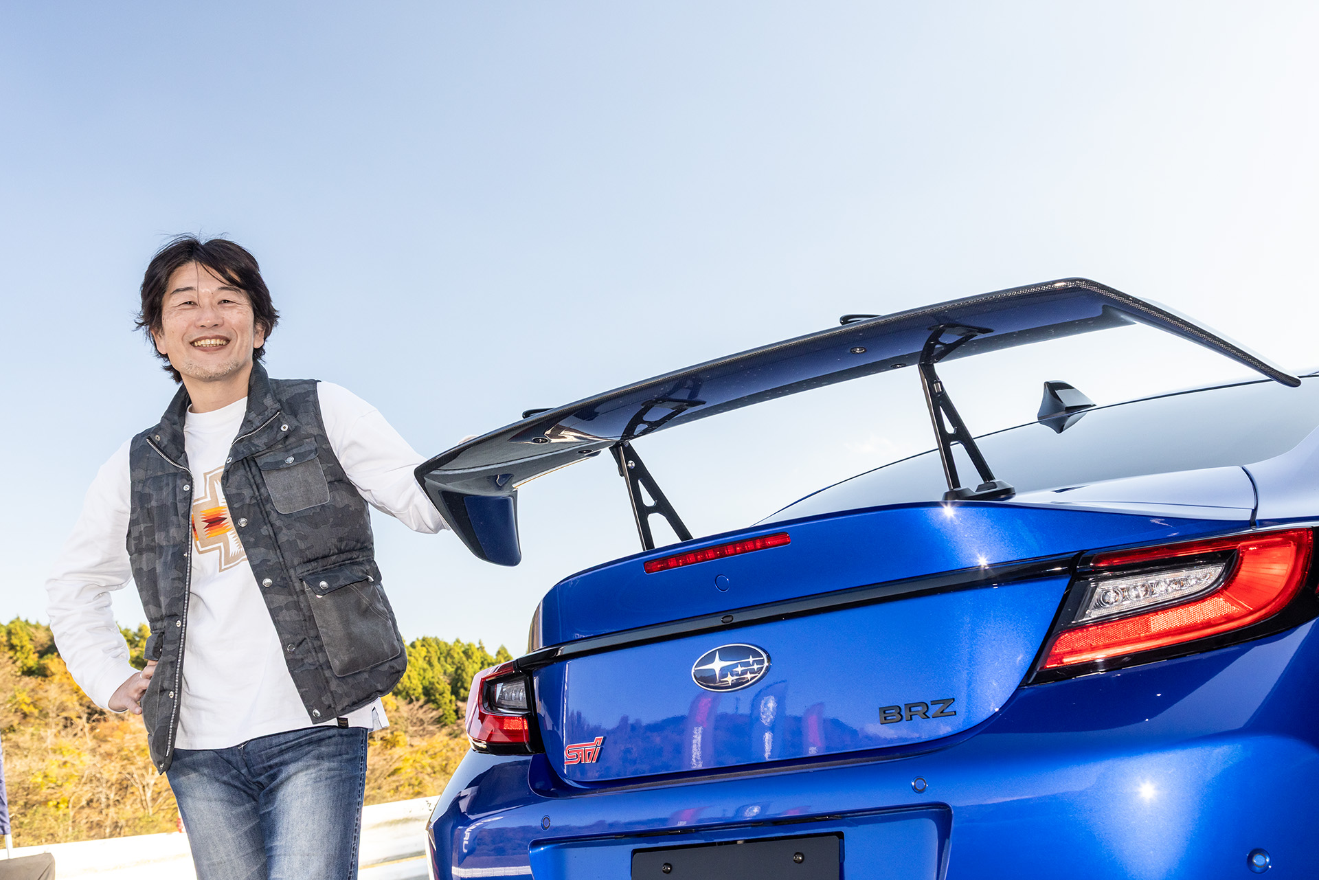 バランス取りされたエンジンを搭載するBRZ STI Sport TYPE RAに試乗！