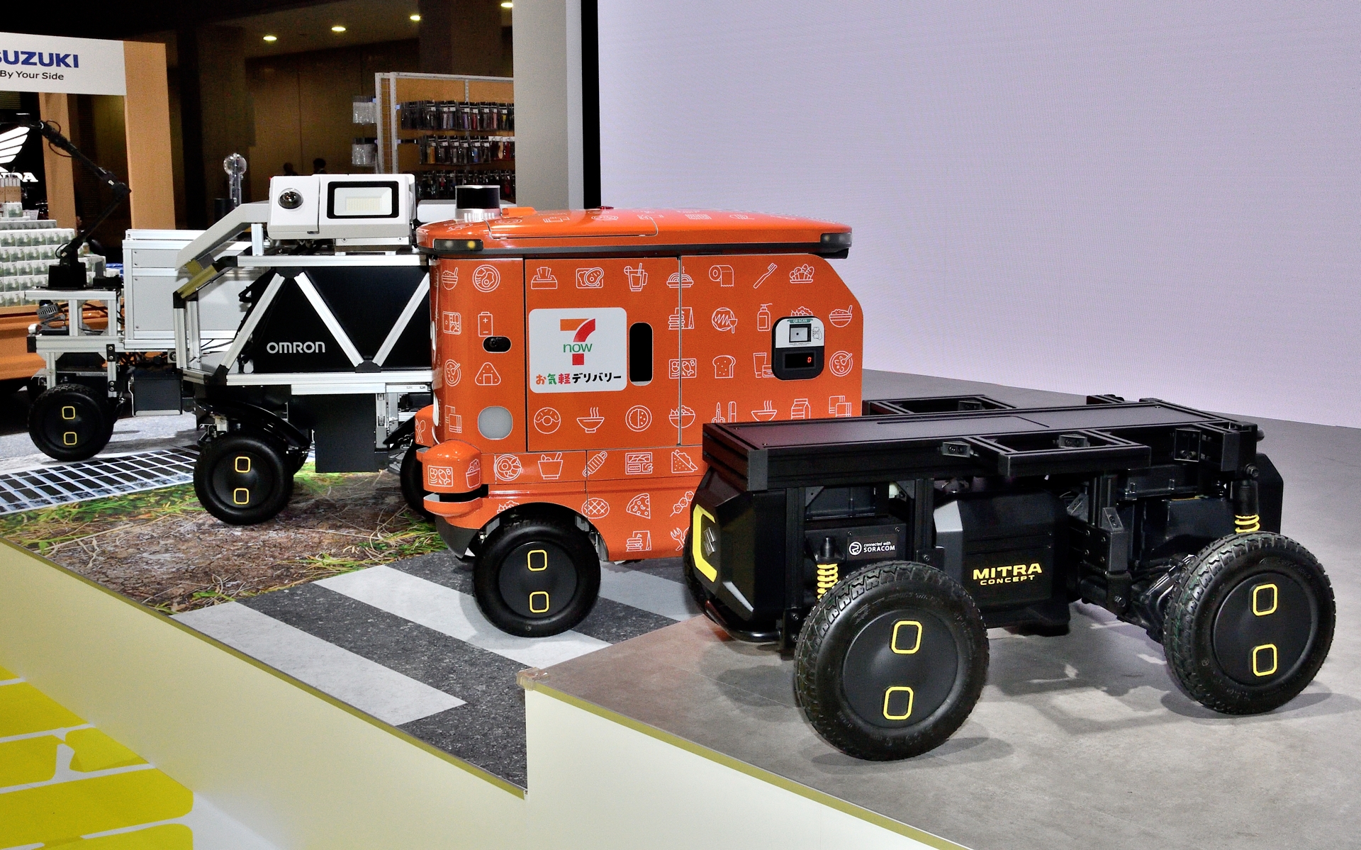 実証実験中のMITRA コンセプト