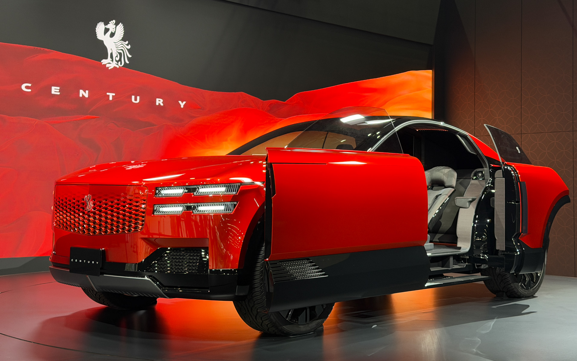 センチュリーのコンセプトモデルが登場した