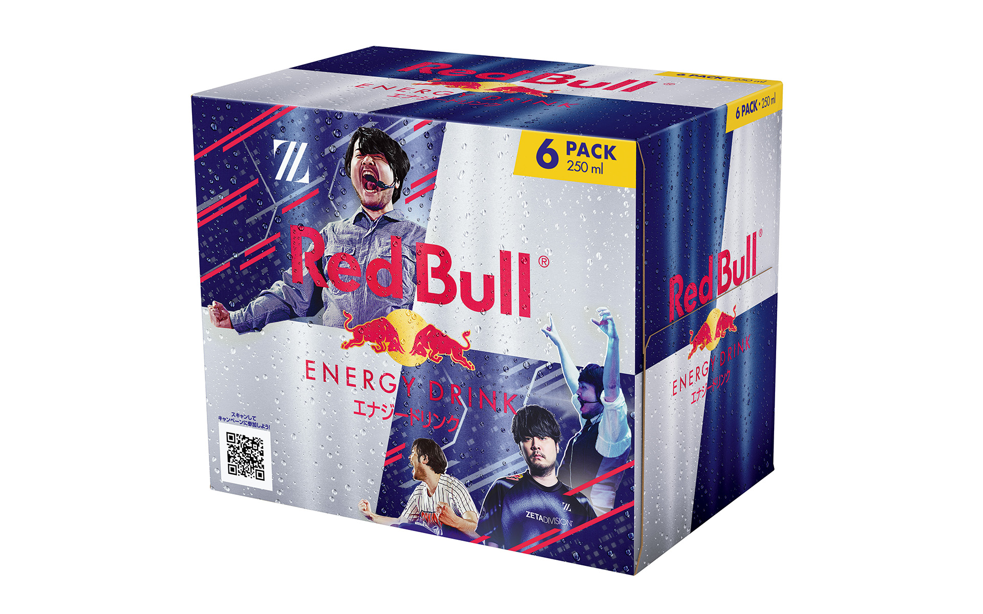 レッドブル エナジードリンク 250ml×6本 The k4sen Con 2025コラボ オリジナルパック