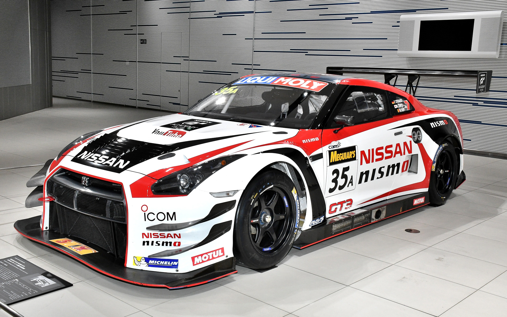 NISSAN GT-R NISMO GT3 2015年バサースト12時間優勝車 ＃35（R35型）