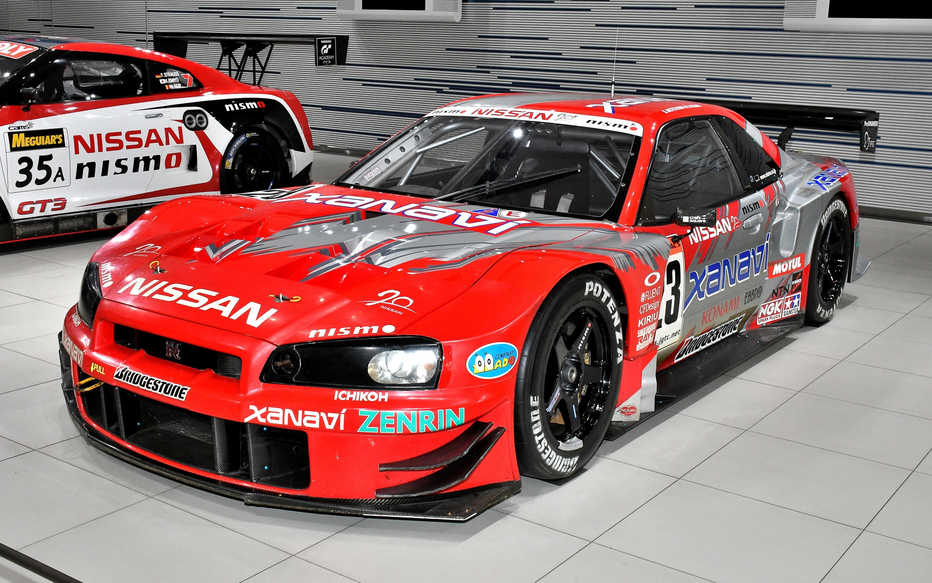 スカイライン ザナヴィ NISMO GT-R 2003 JGTC #23（BNR34型）