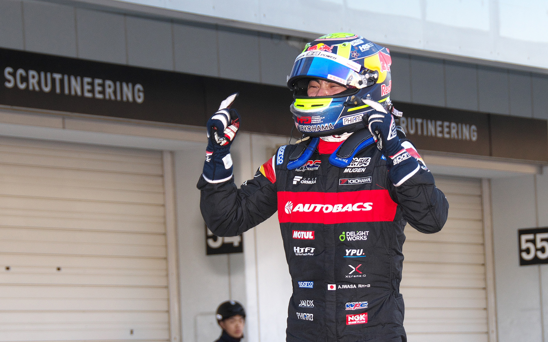 岩佐歩夢選手は最終戦を優勝。シリーズチャンピオンを獲得した