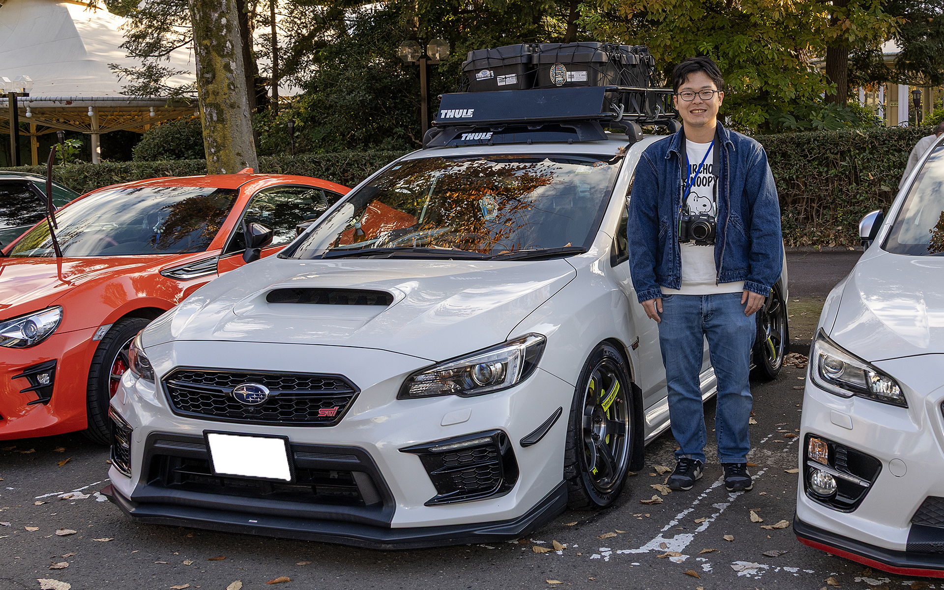 スバル「WRX STI」に乗るとと丸さん