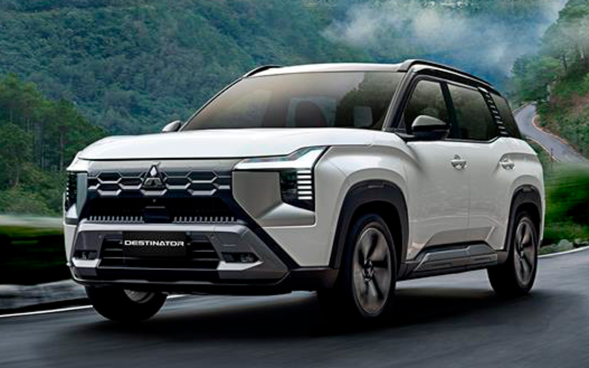 三菱自動車の新型ミッドサイズSUV「デスティネーター」