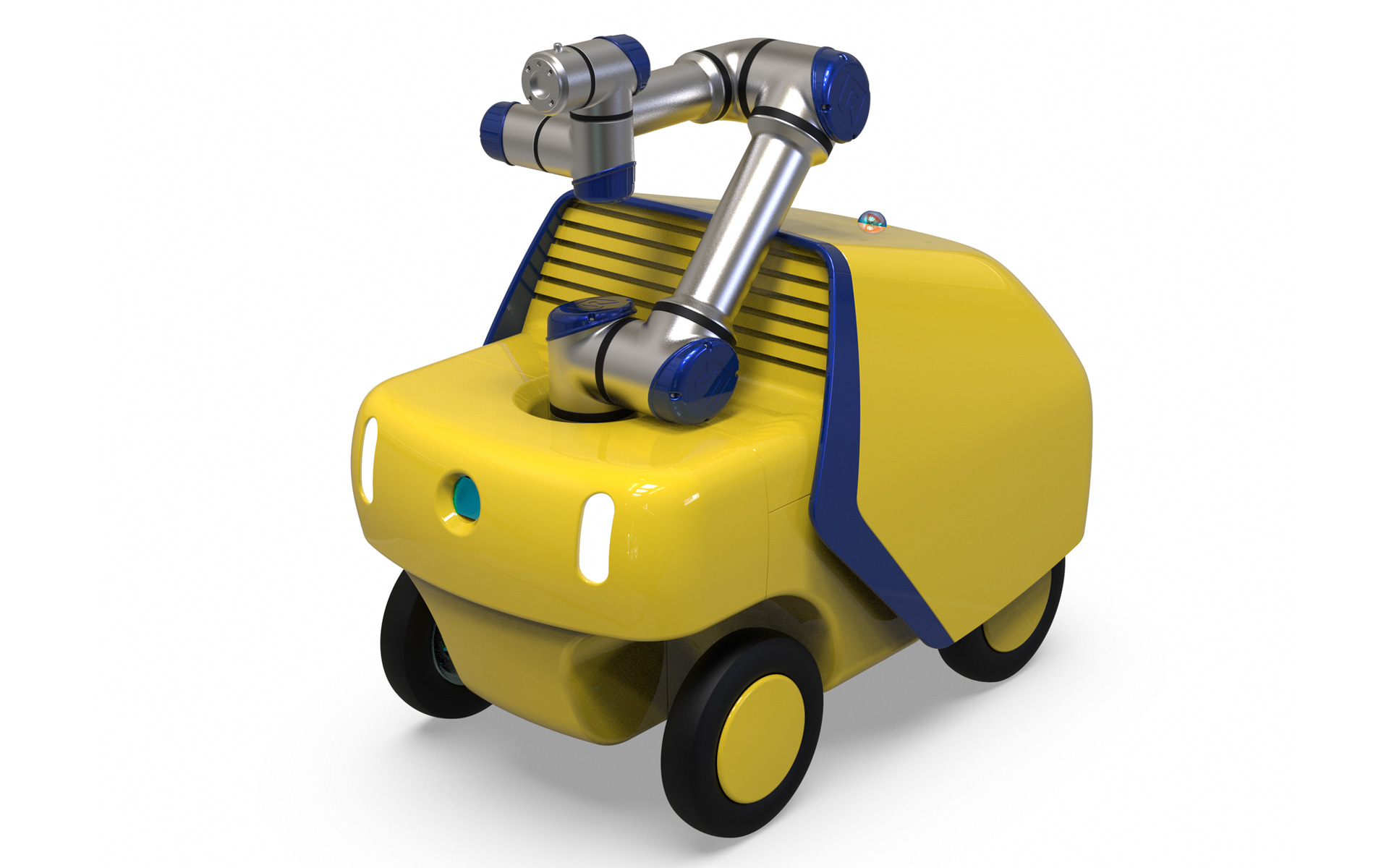 JR東海、スズキ、パナソニック アドバンストテクノロジーの3社が開発した超電導リニアの設備検査ロボット「ミネルヴァ」