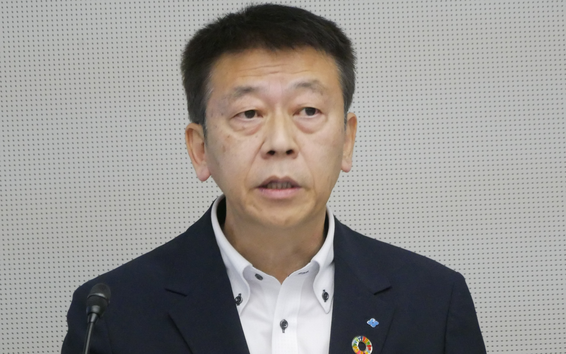 住友ゴム工業株式会社 研究開発本部長の上坂憲市氏