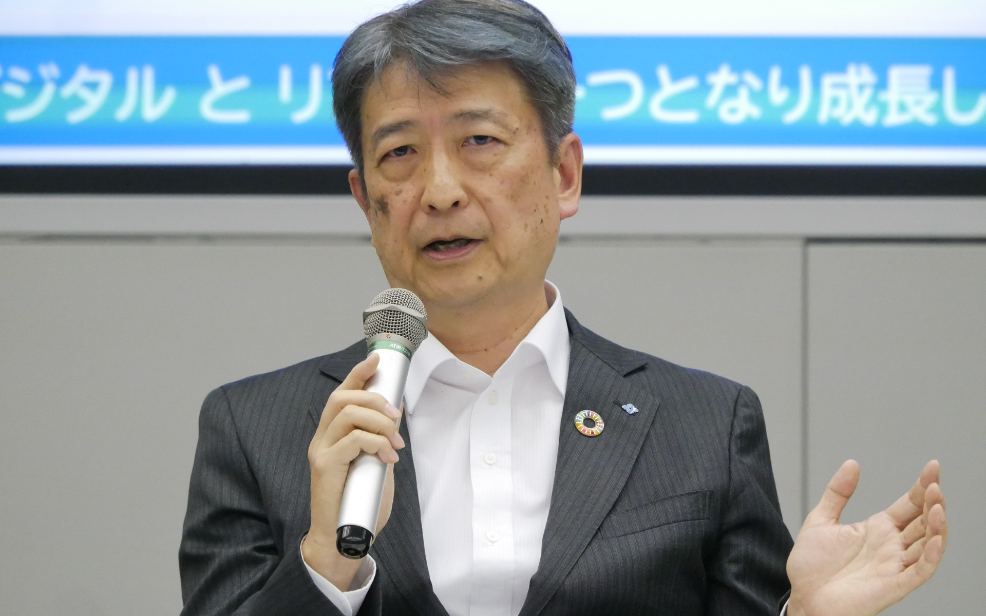 住友ゴム工業株式会社 常務執行役員の水野洋一氏