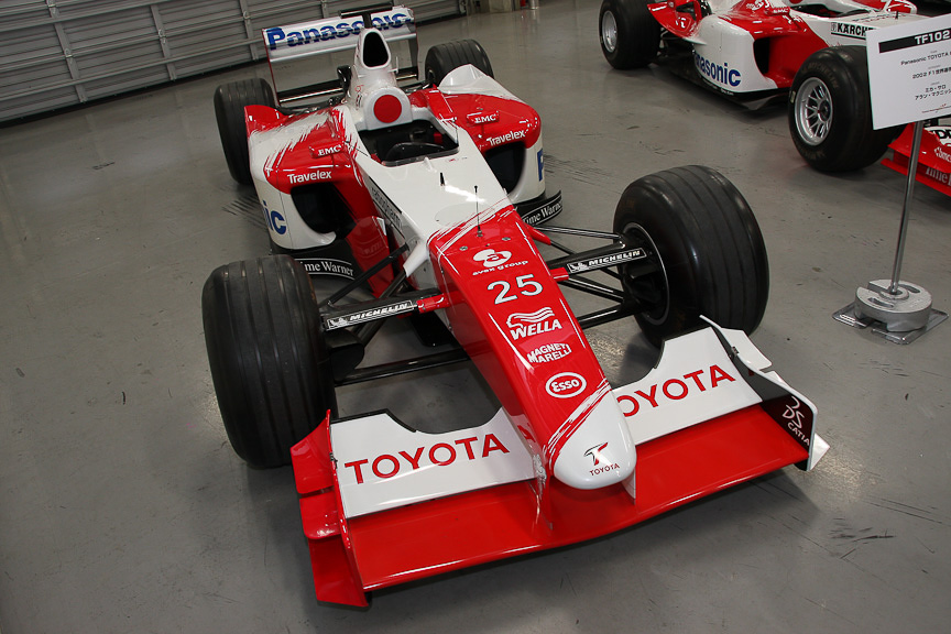 トヨタのF1マシン「TF102」