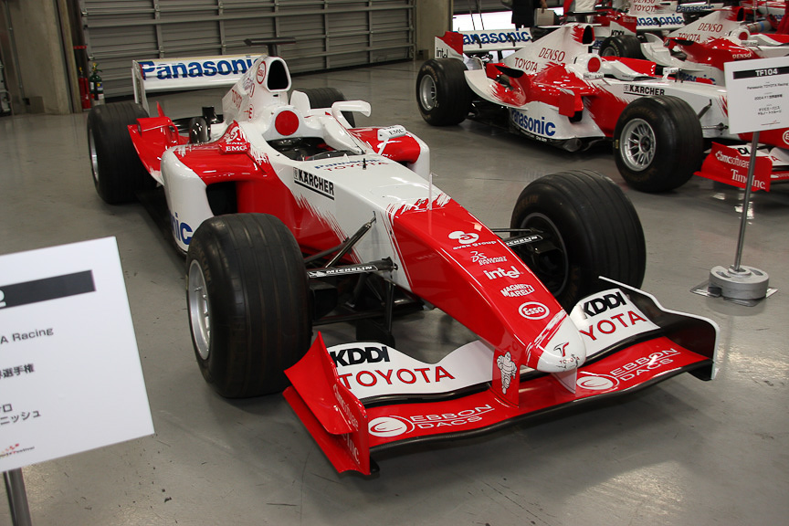トヨタのF1マシン「TF104」